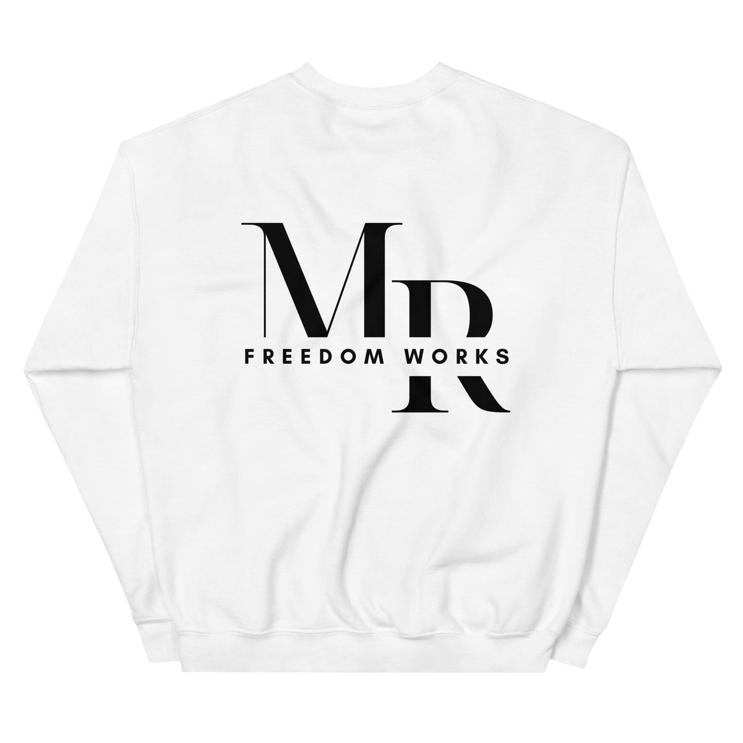 Freedom Works Unisex Sweatshirt W/Black Print