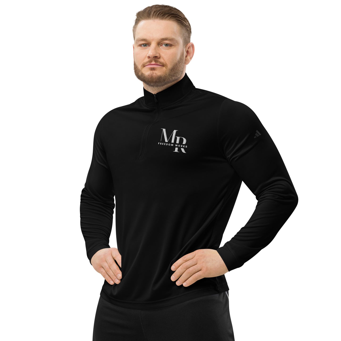 MR Freedom Works Quarter zip pullover