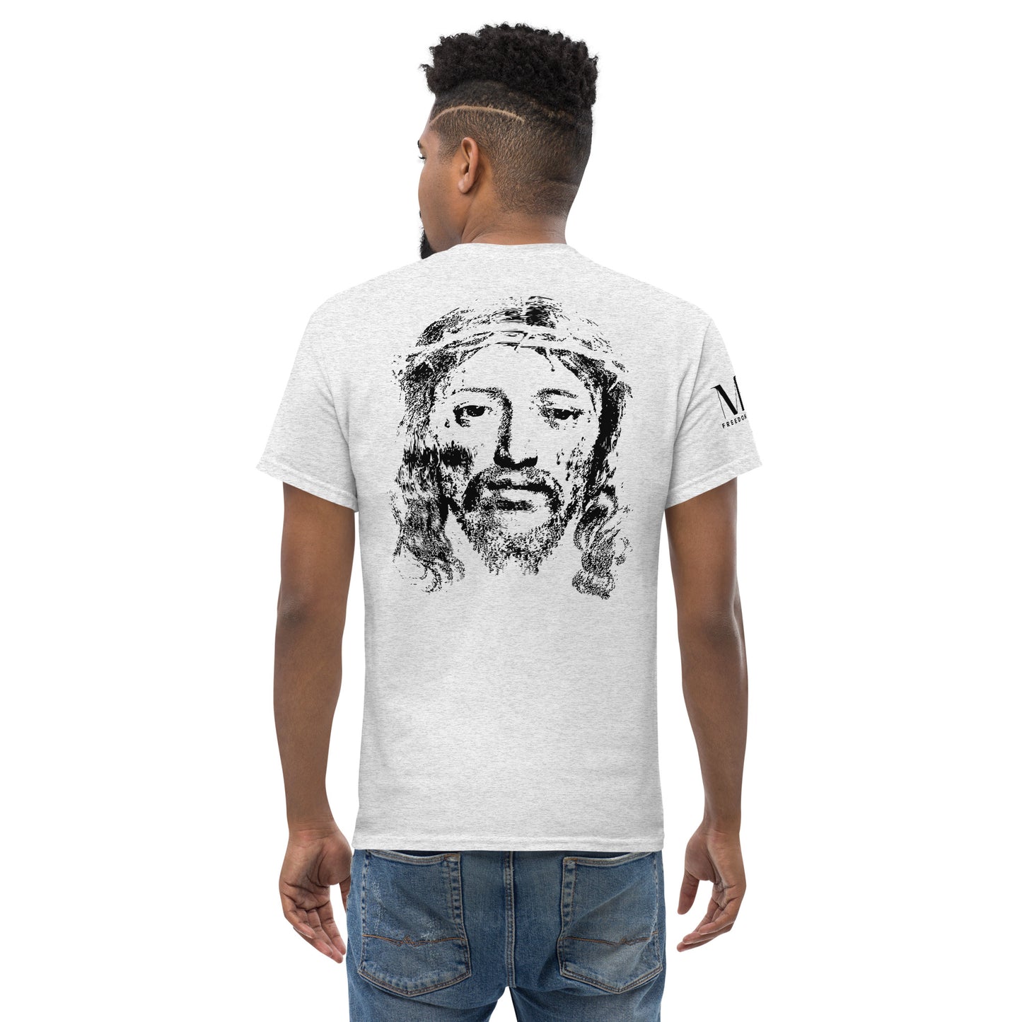He's Got My Back Men's classic tee W/Black Print