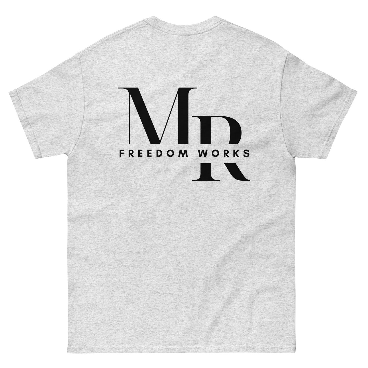 Heart Beats In Time Men's classic tee W/Black Print