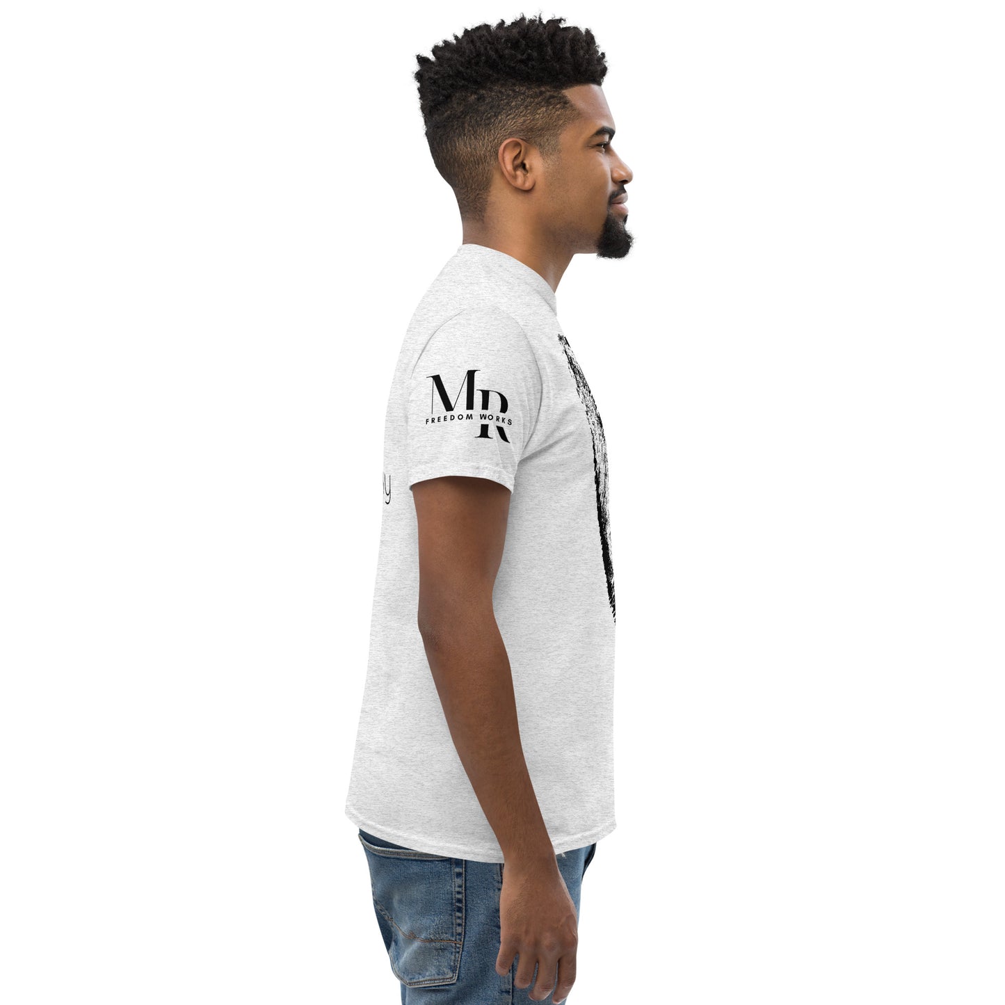 Fearfully And Wonderfully Made Men's classic tee W/Black Print
