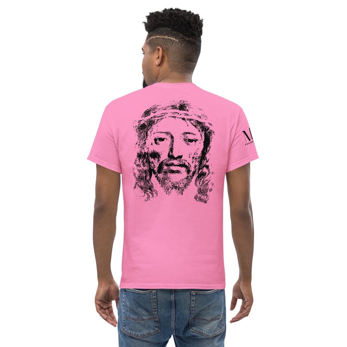 He's Got My Back Men's classic tee W/Black Print