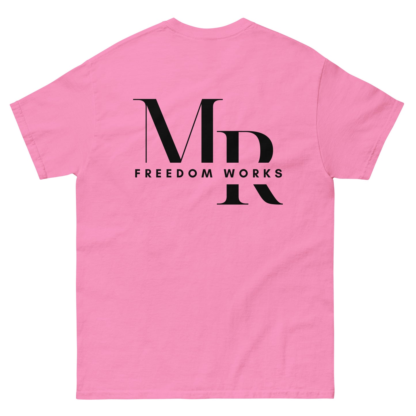 Heart Beats In Time Men's classic tee W/Black Print