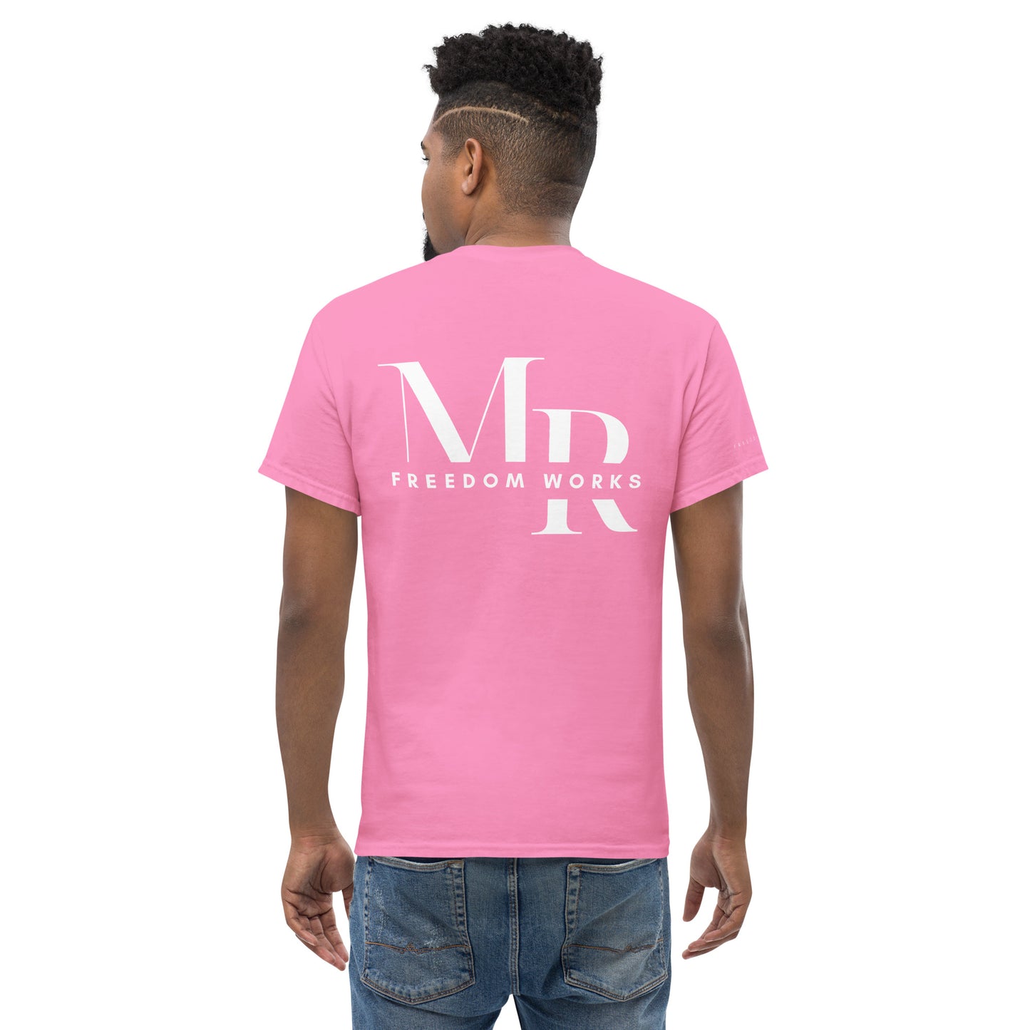 He Is Risen Men's classic tee W/White Print