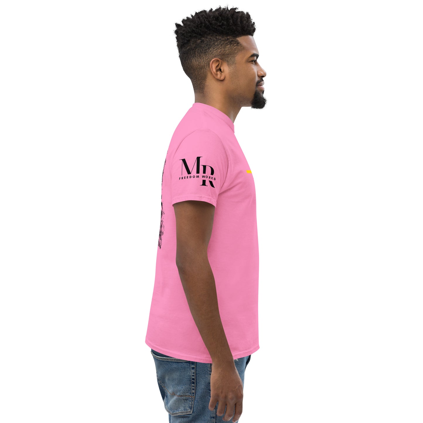 He's Got My Back Men's classic tee W/Black Print