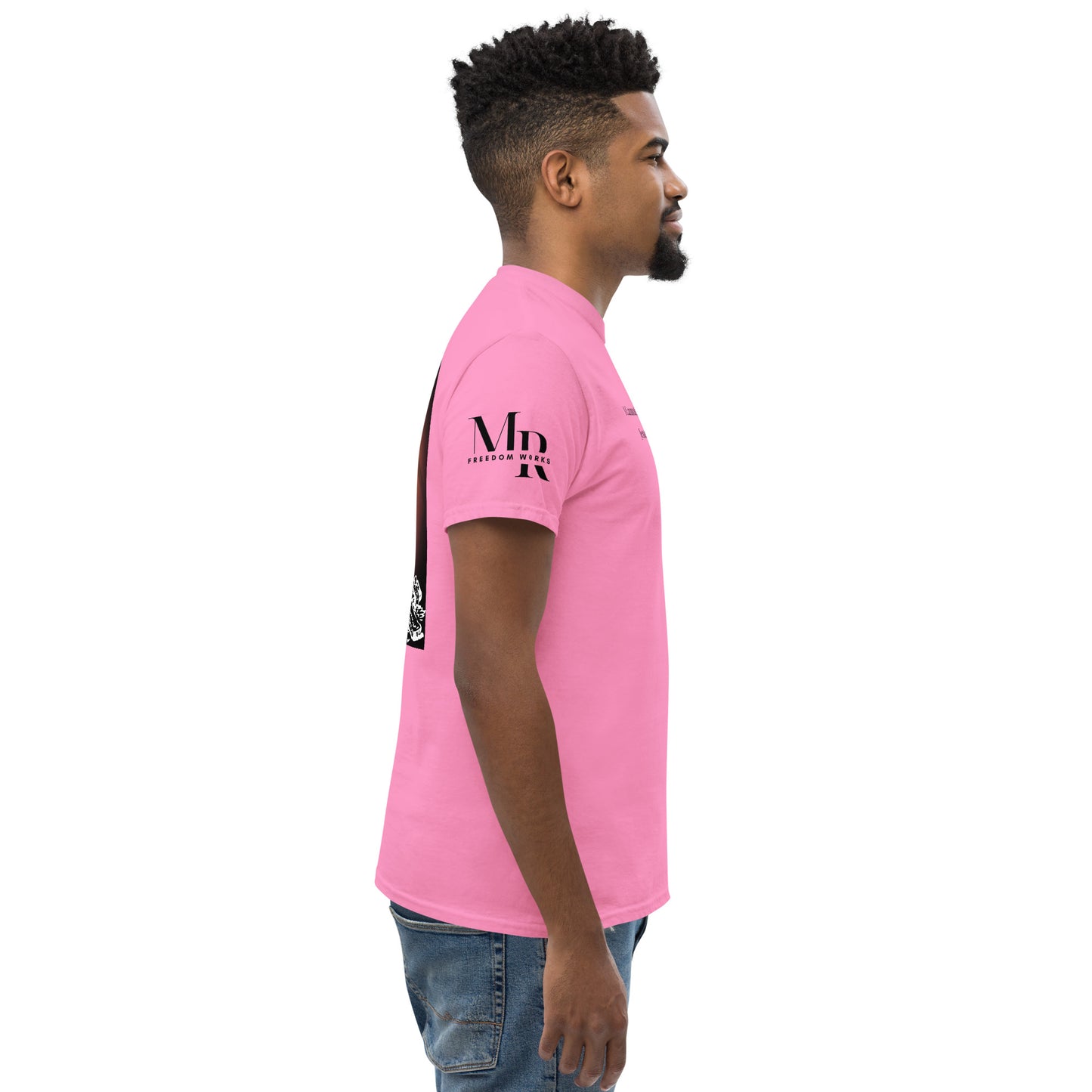 Jesus Died For You Men's classic tee W/Black Print