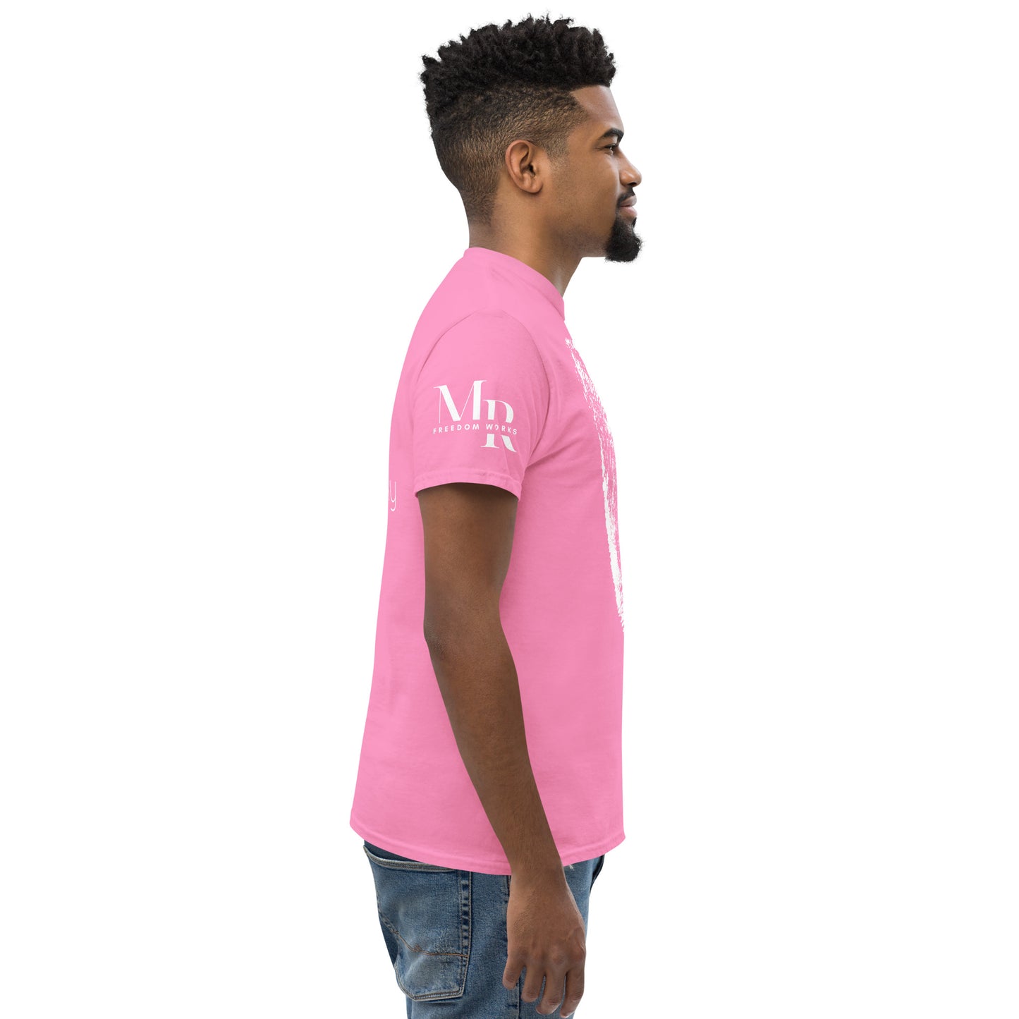 Fearfully And Wonderfully Made Men's classic tee W/White Print
