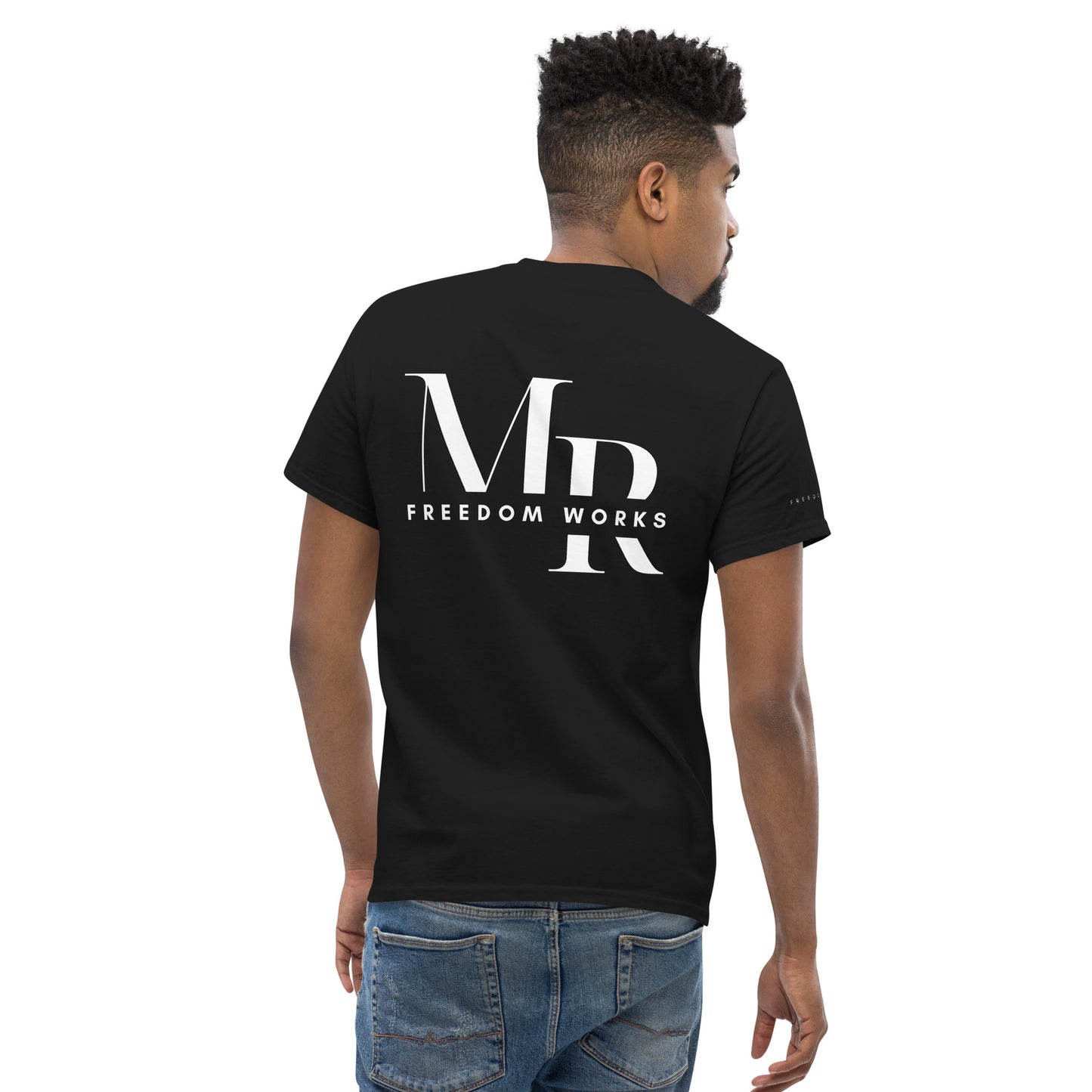 He Is Risen Men's classic tee W/White Print