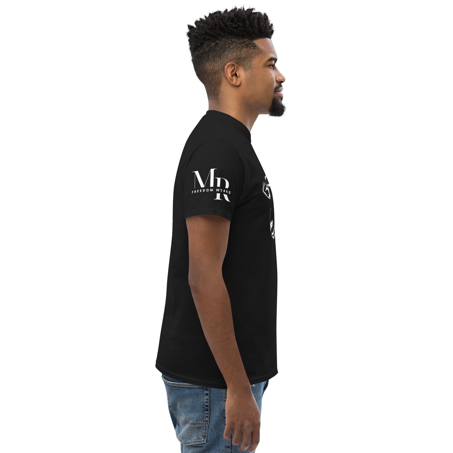 The Good Shepherd Men's classic tee W/White Print
