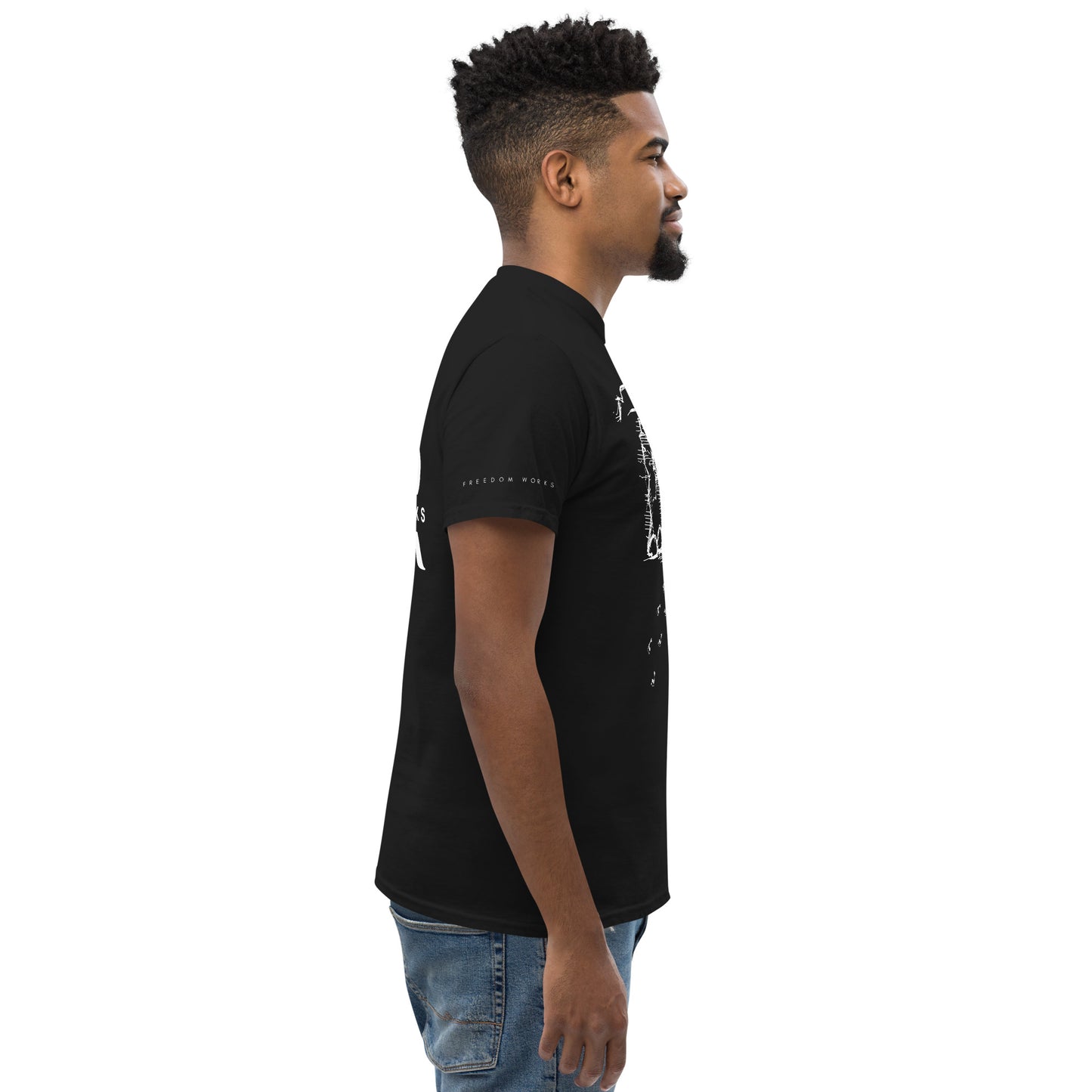 He Is Risen Men's classic tee W/White Print