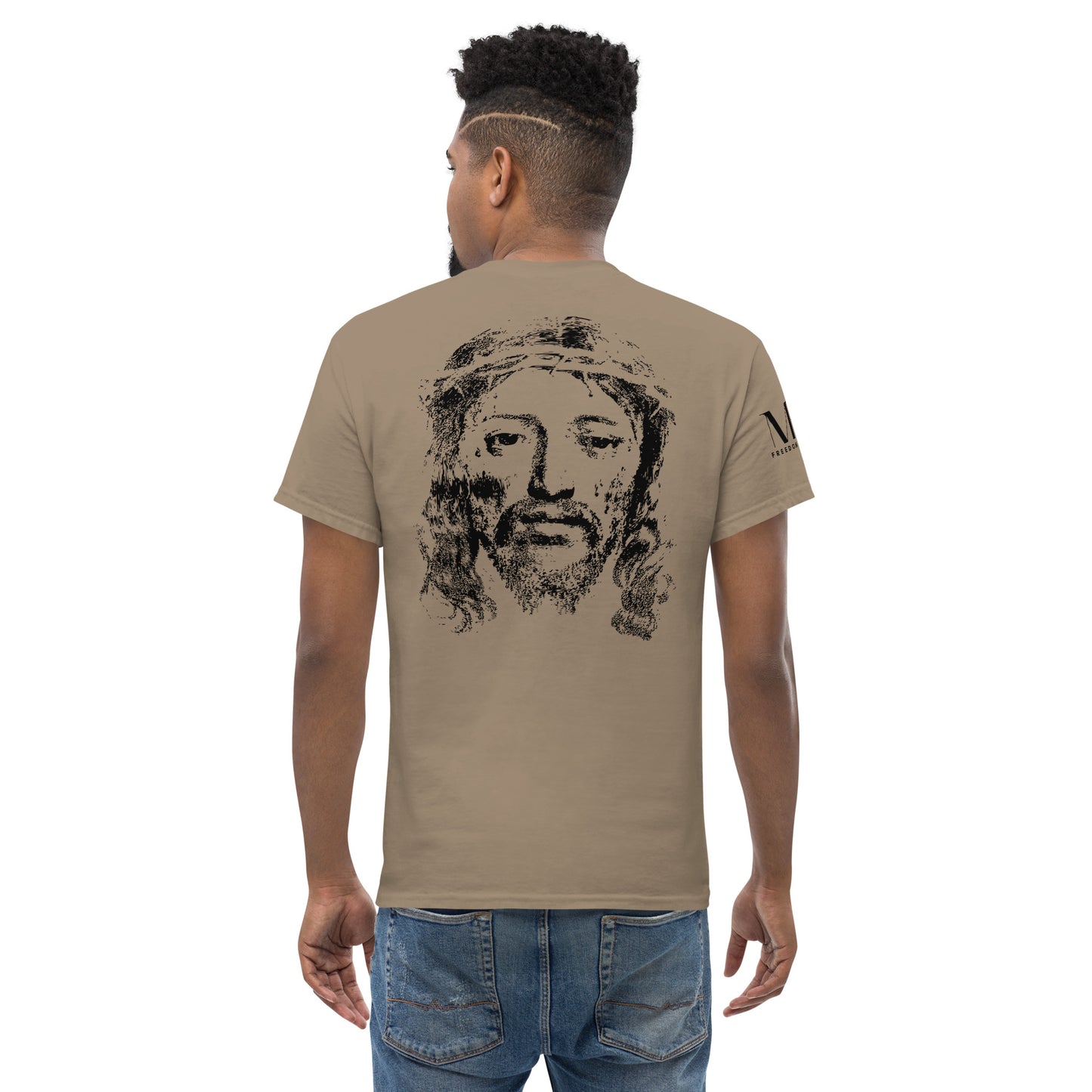 He's Got My Back Men's classic tee W/Black Print