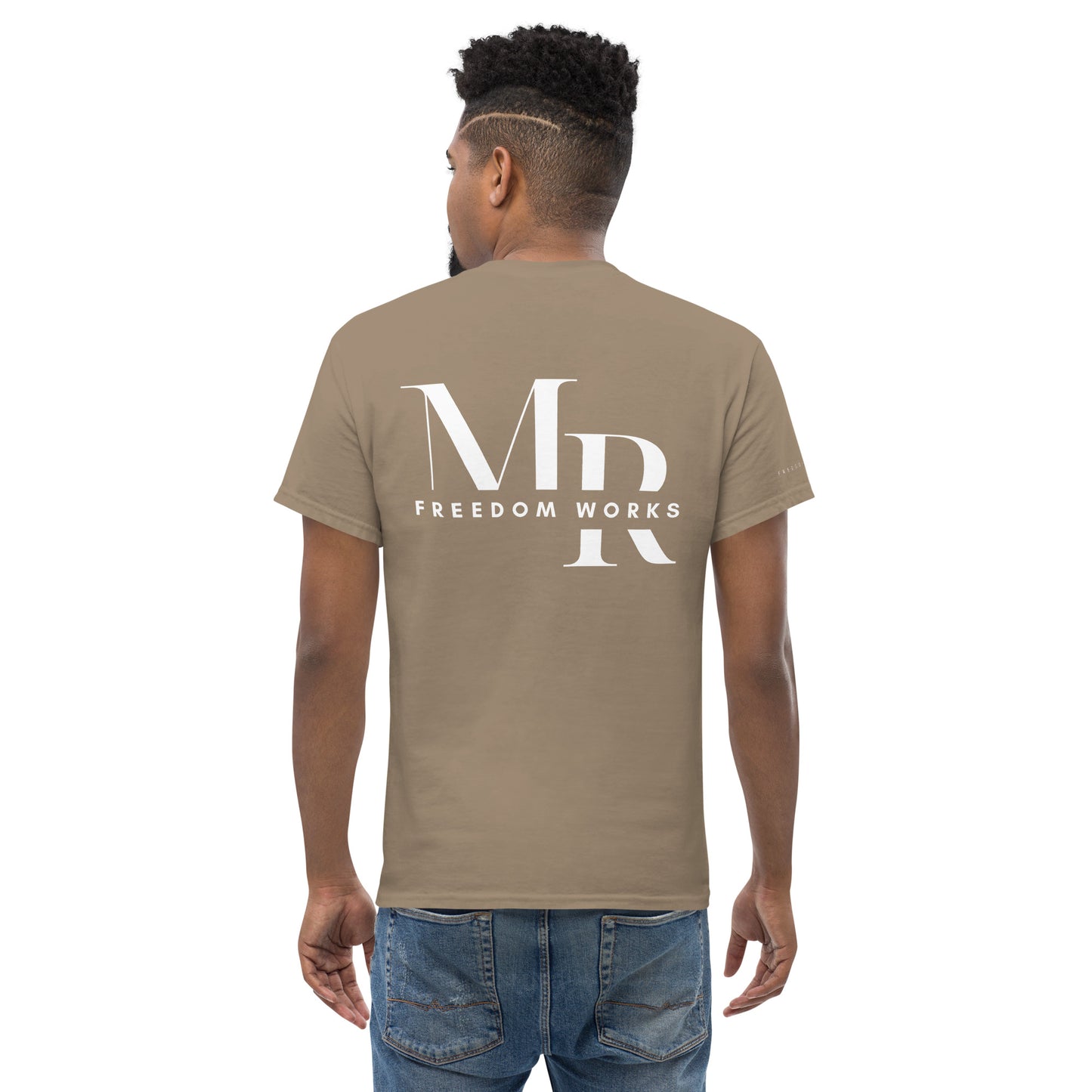 He Is Risen Men's classic tee W/White Print