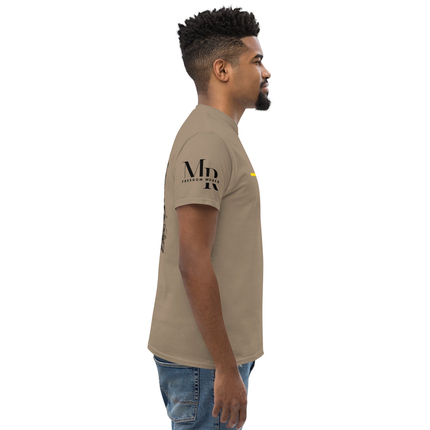 He's Got My Back Men's classic tee W/Black Print