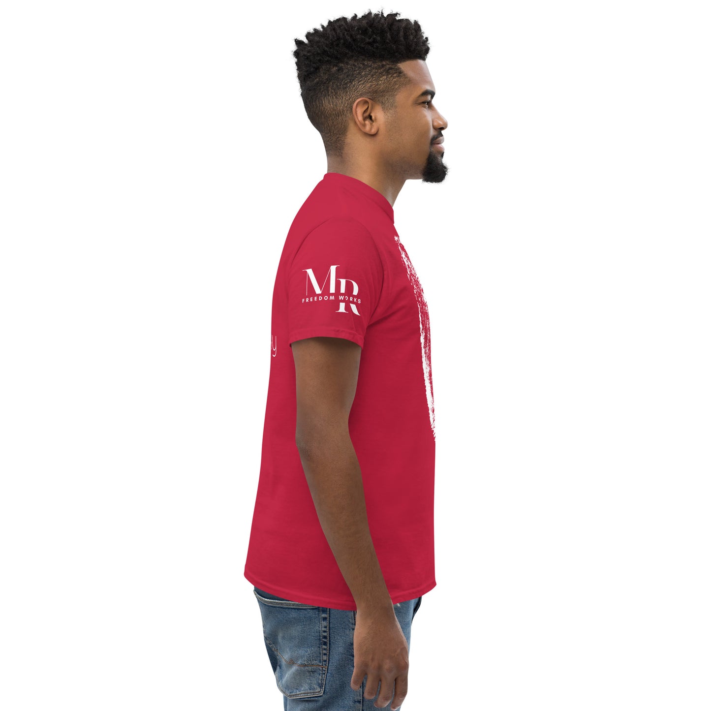 Fearfully And Wonderfully Made Men's classic tee W/White Print
