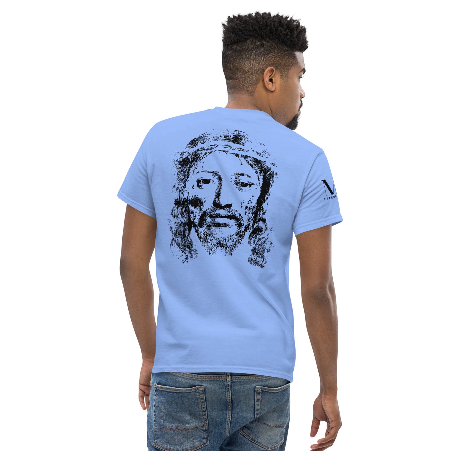 He's Got My Back Men's classic tee W/Black Print