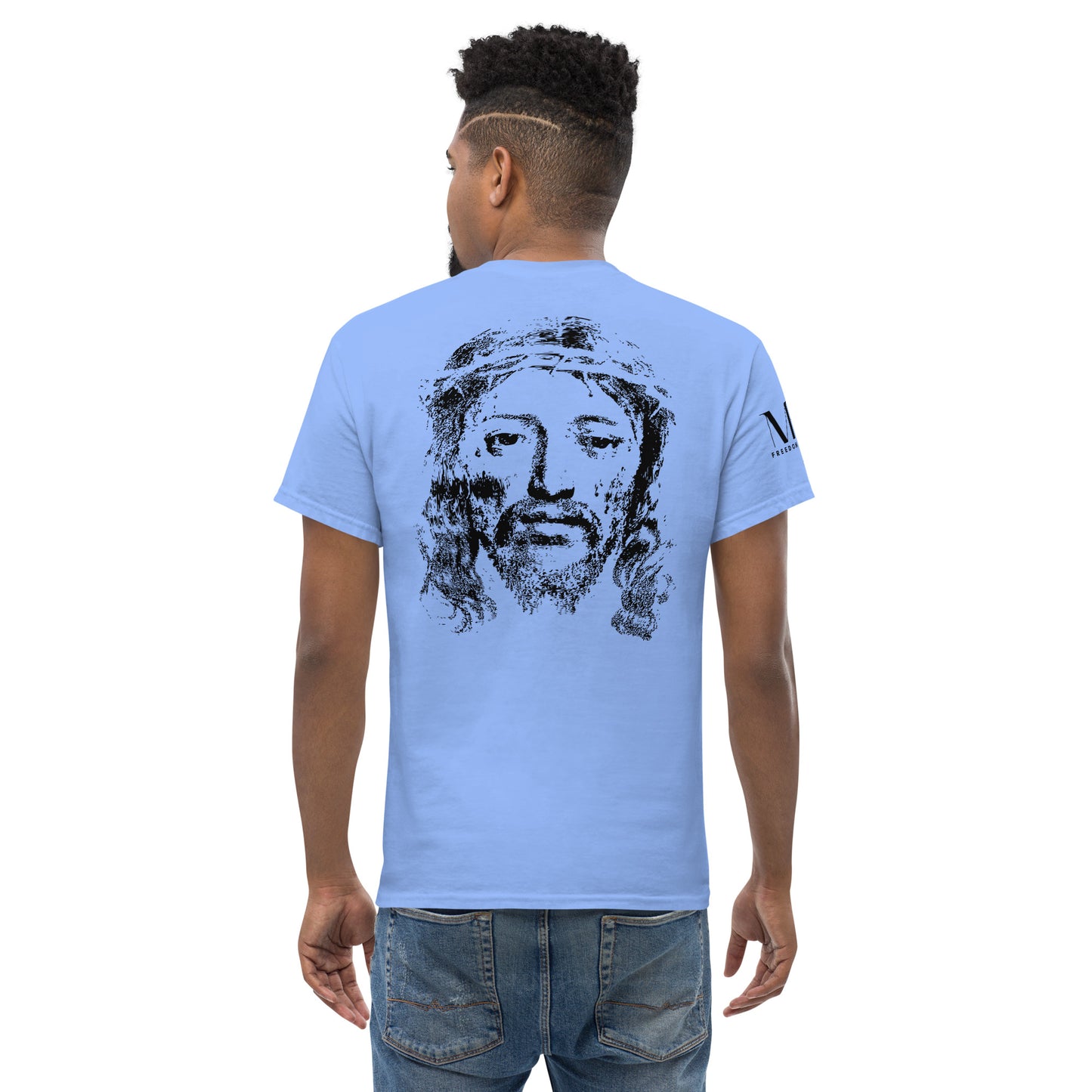 He's Got My Back Men's classic tee W/Black Print