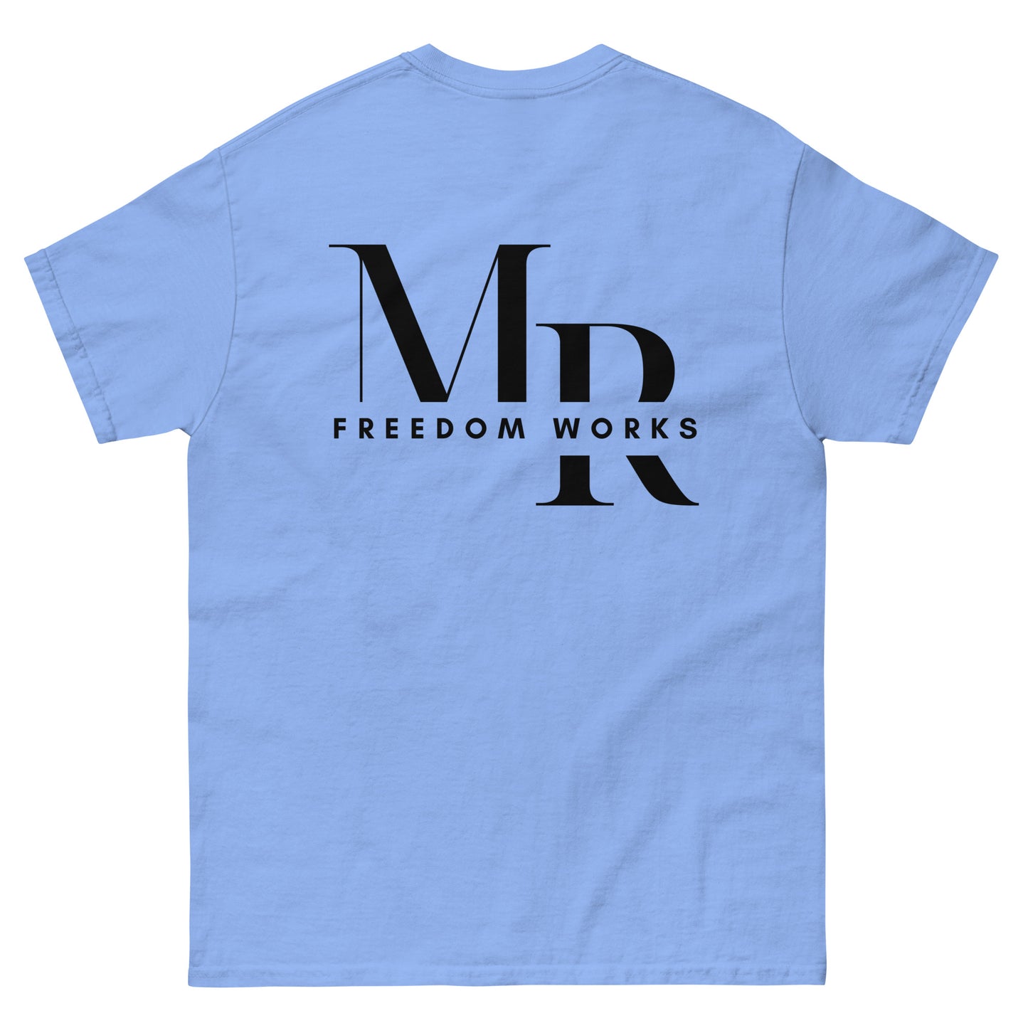 Heart Beats In Time Men's classic tee W/Black Print