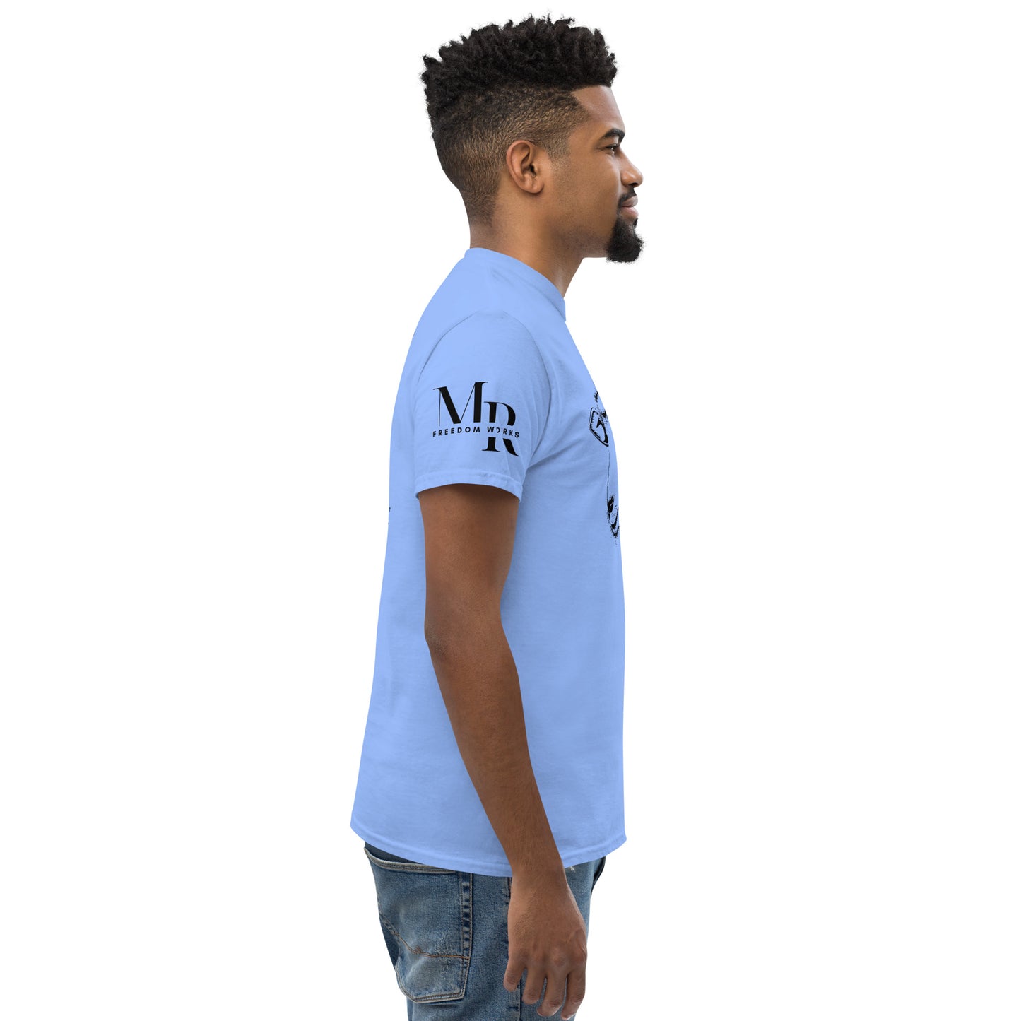The Good Shepherd Men's classic tee W/Black Print