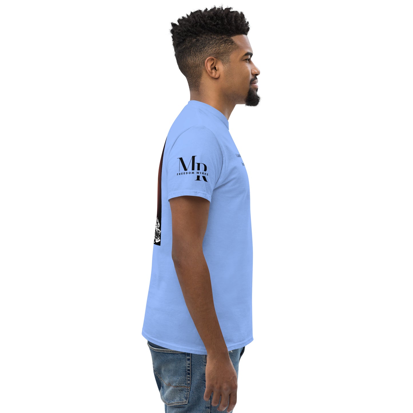 Jesus Died For You Men's classic tee W/Black Print