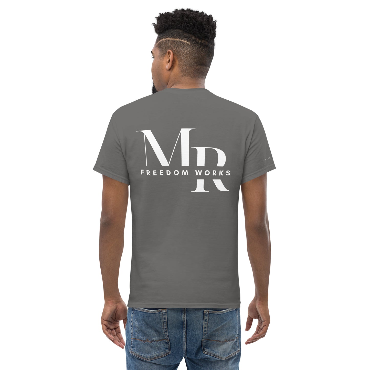 He Is Risen Men's classic tee W/White Print
