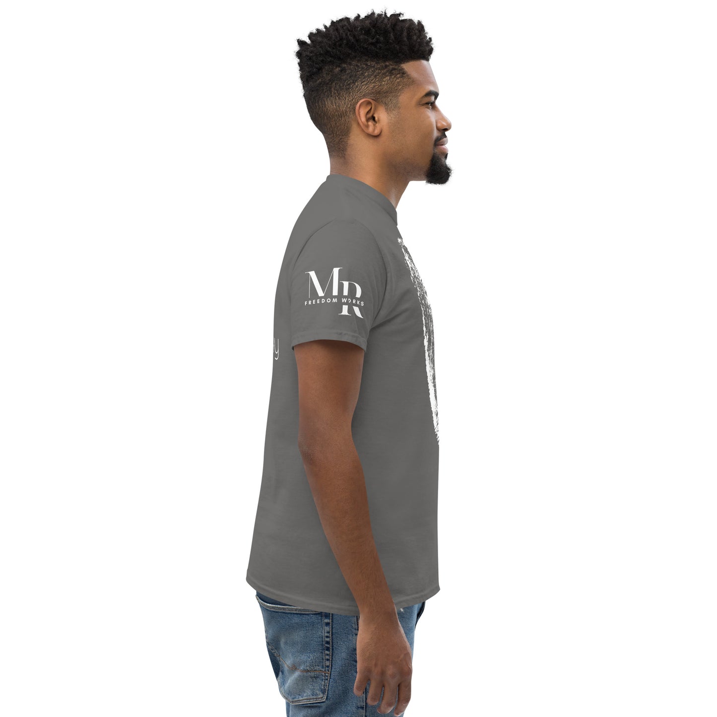 Fearfully And Wonderfully Made Men's classic tee W/White Print