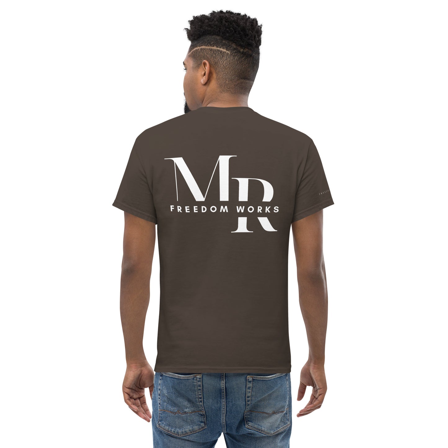 He Is Risen Men's classic tee W/White Print