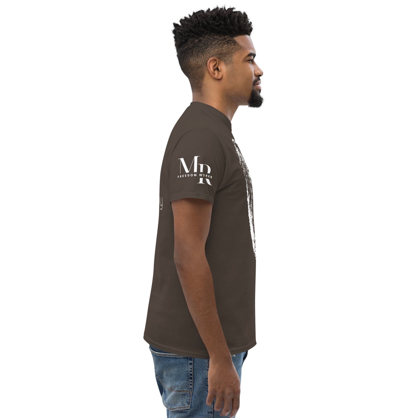 Fearfully And Wonderfully Made Men's classic tee W/White Print