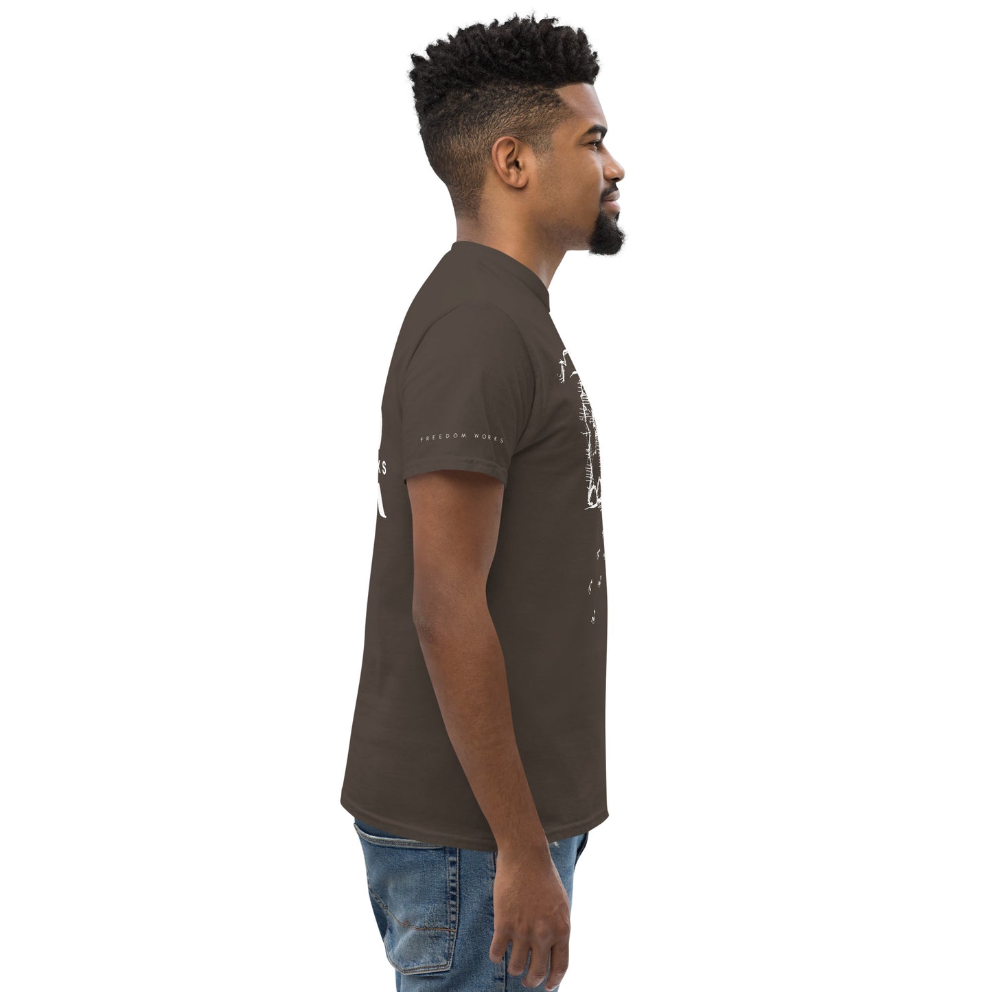 He Is Risen Men's classic tee W/White Print