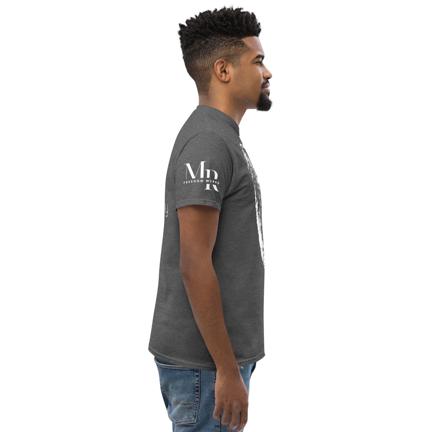 Fearfully And Wonderfully Made Men's classic tee W/White Print