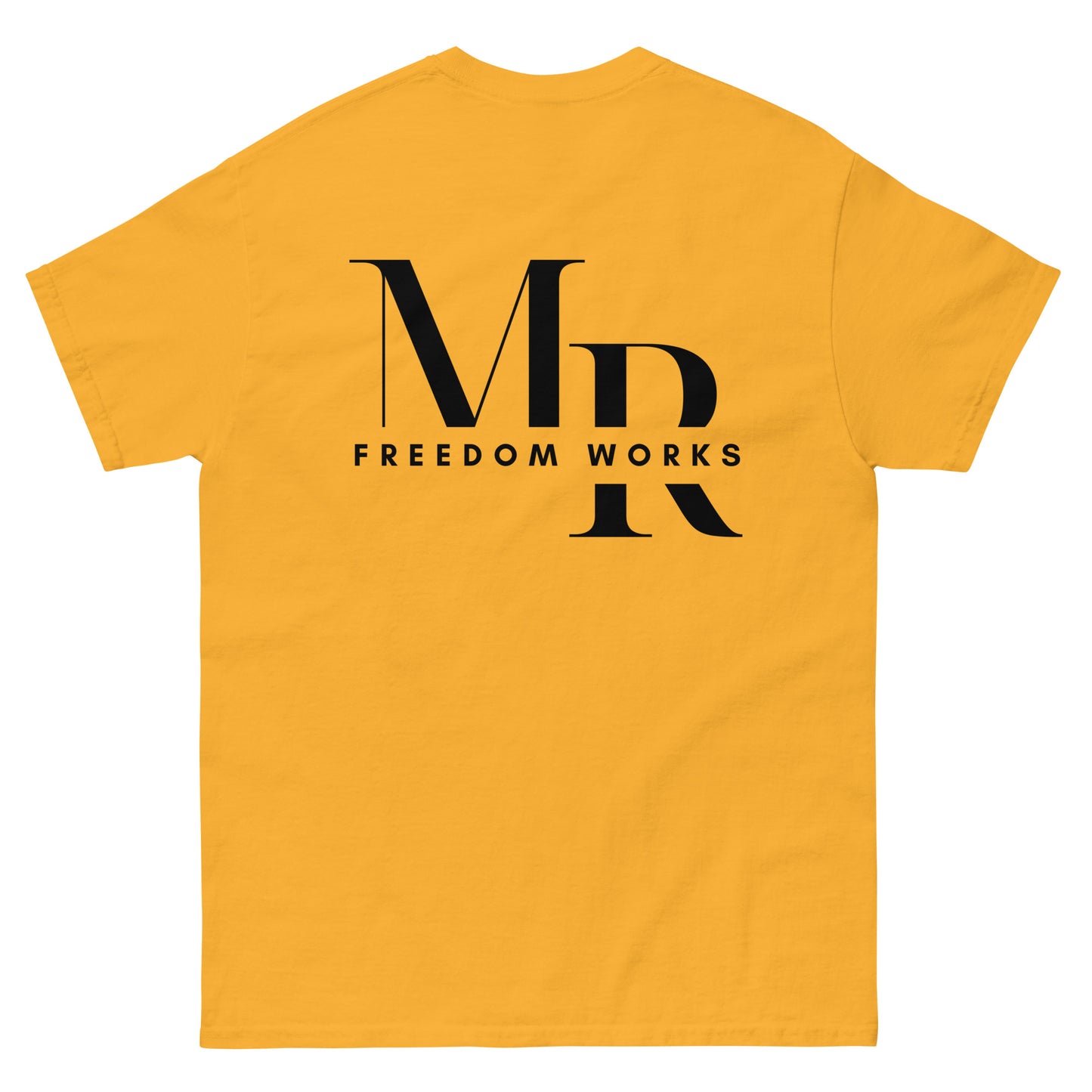 Heart Beats In Time Men's classic tee W/Black Print