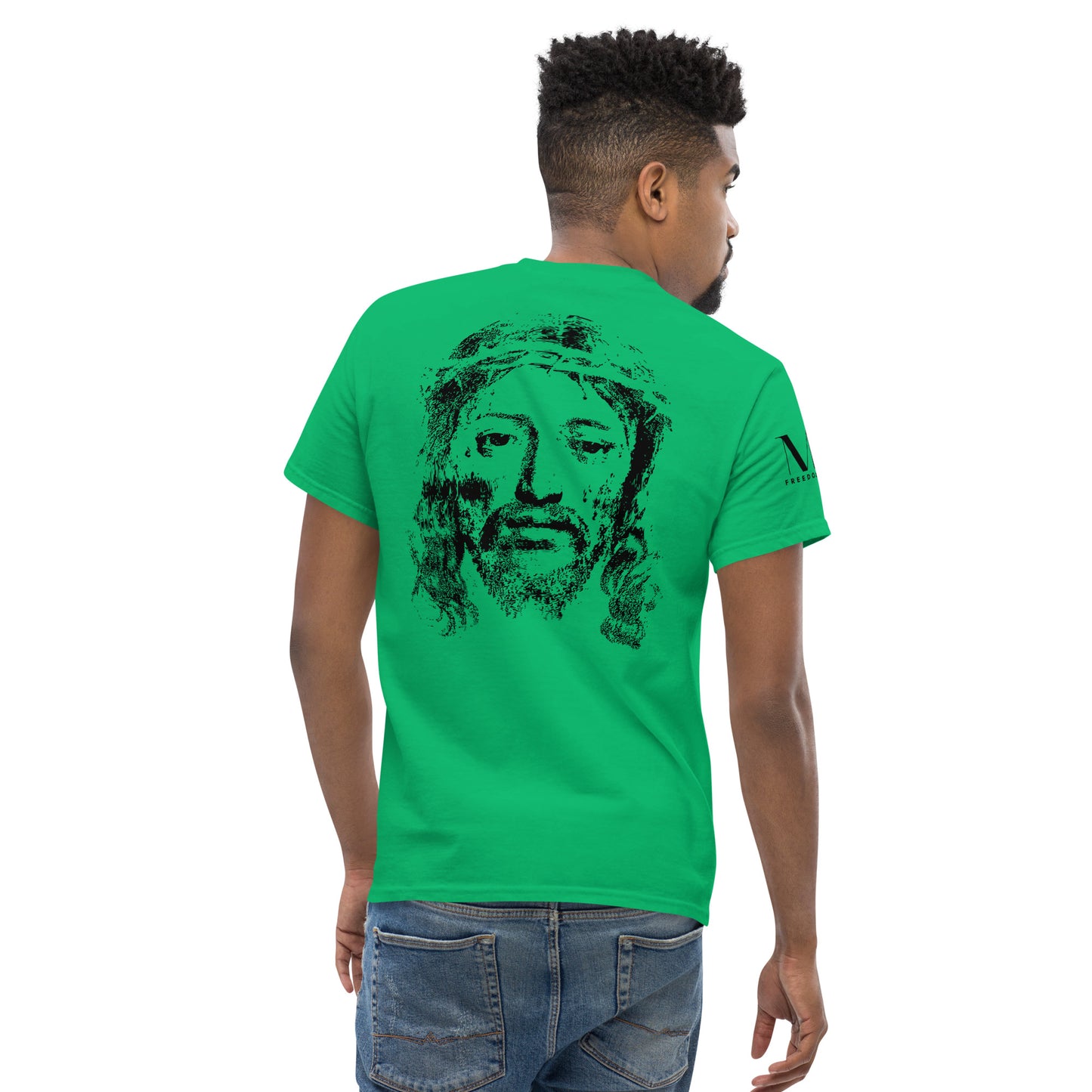He's Got My Back Men's classic tee W/Black Print