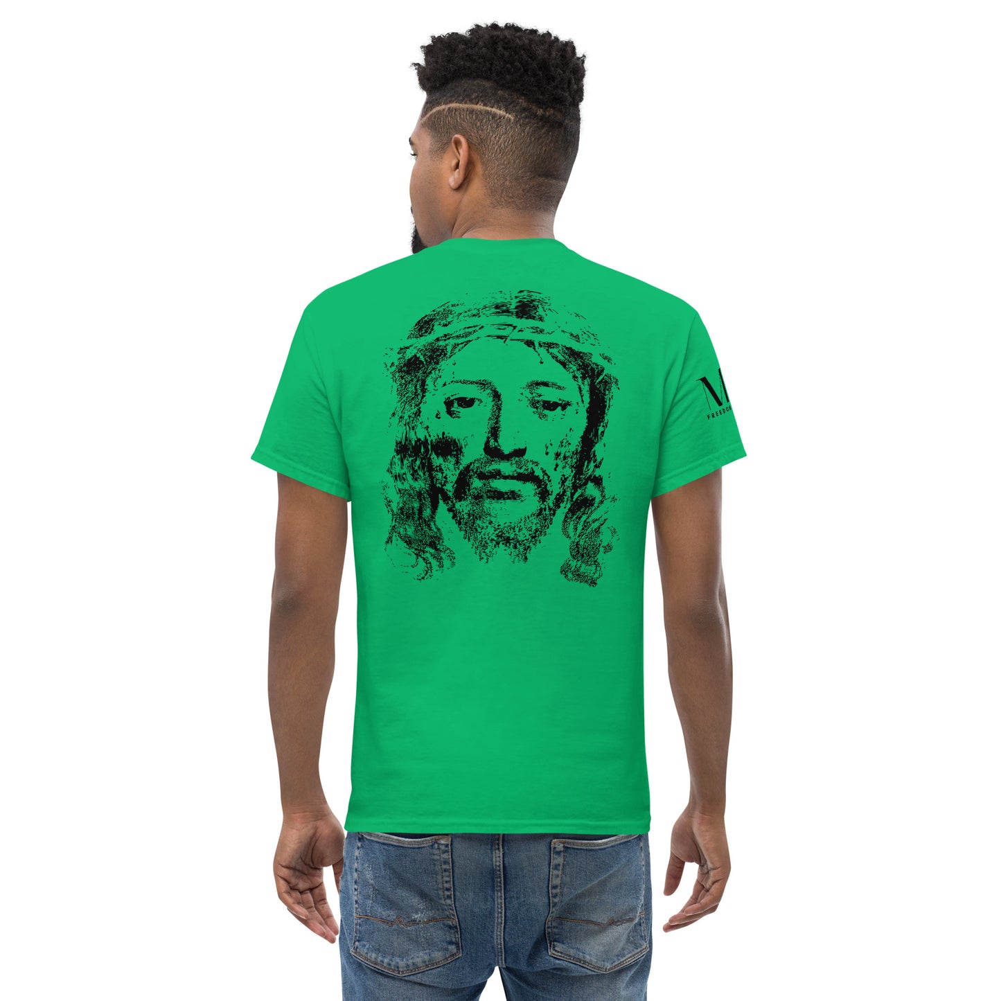 He's Got My Back Men's classic tee W/Black Print