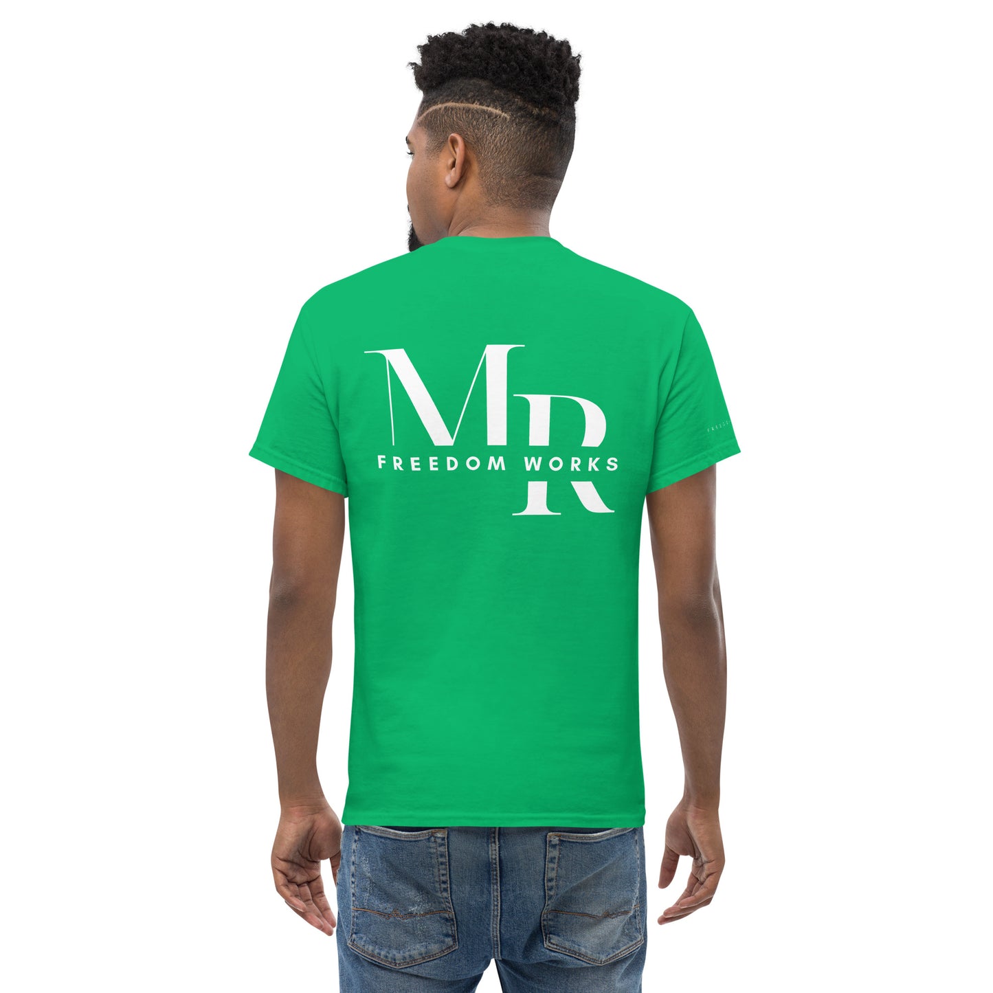 He Is Risen Men's classic tee W/White Print