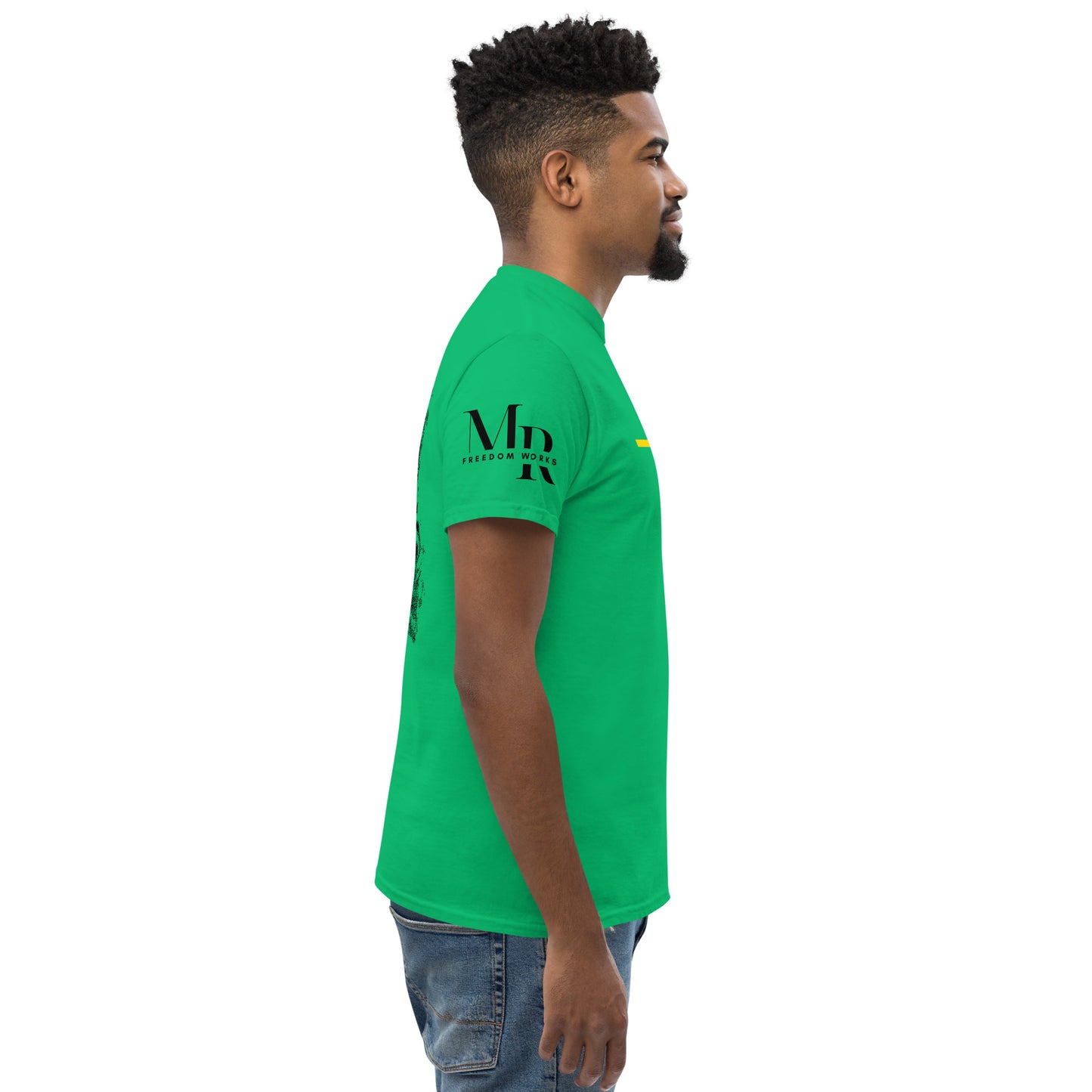 He's Got My Back Men's classic tee W/Black Print