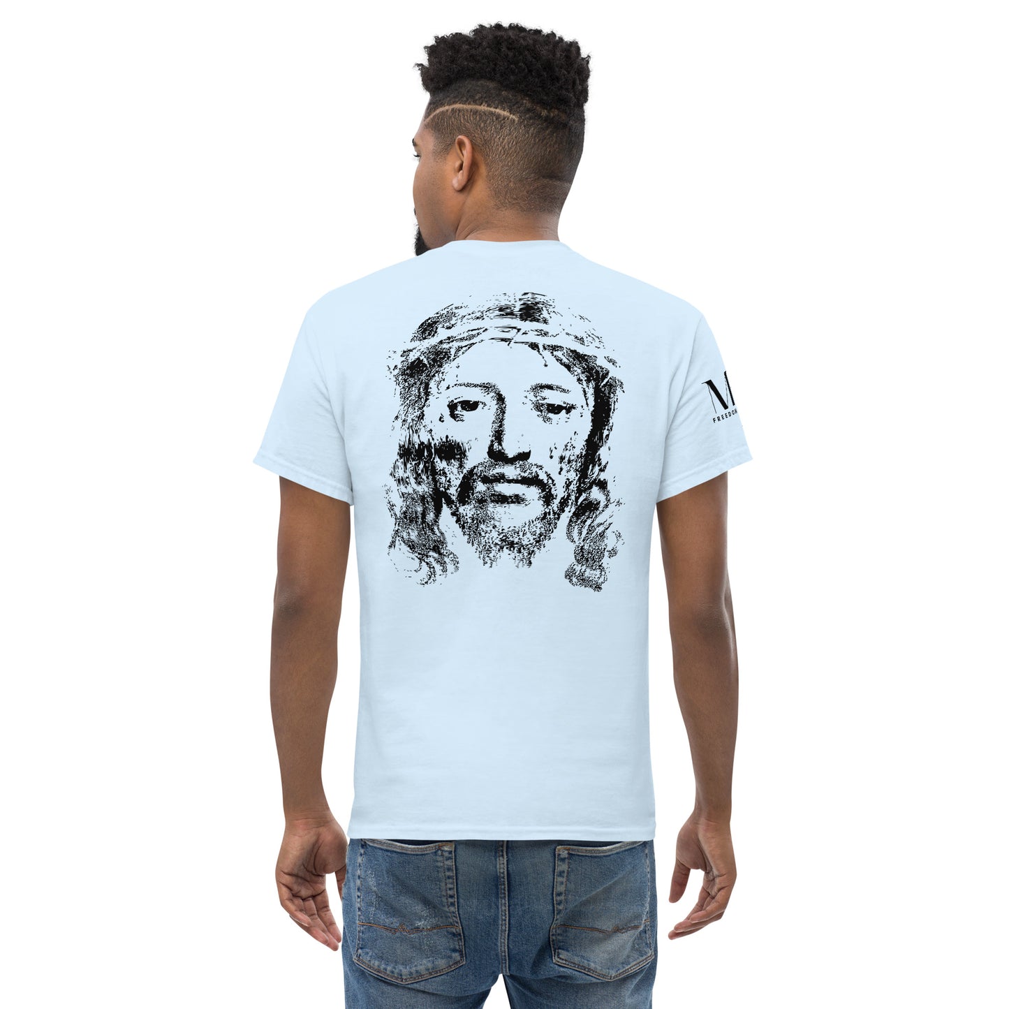 He's Got My Back Men's classic tee W/Black Print