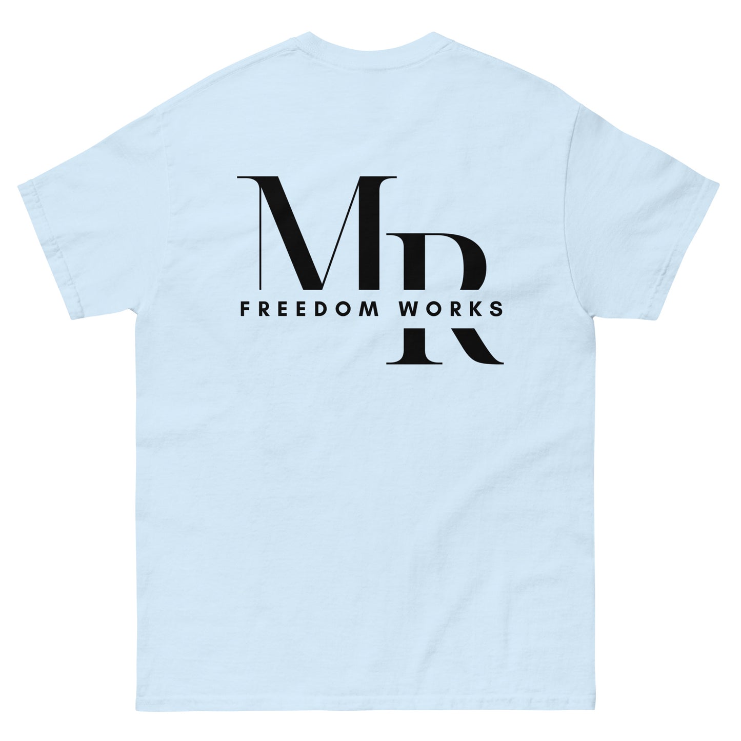 Heart Beats In Time Men's classic tee W/Black Print