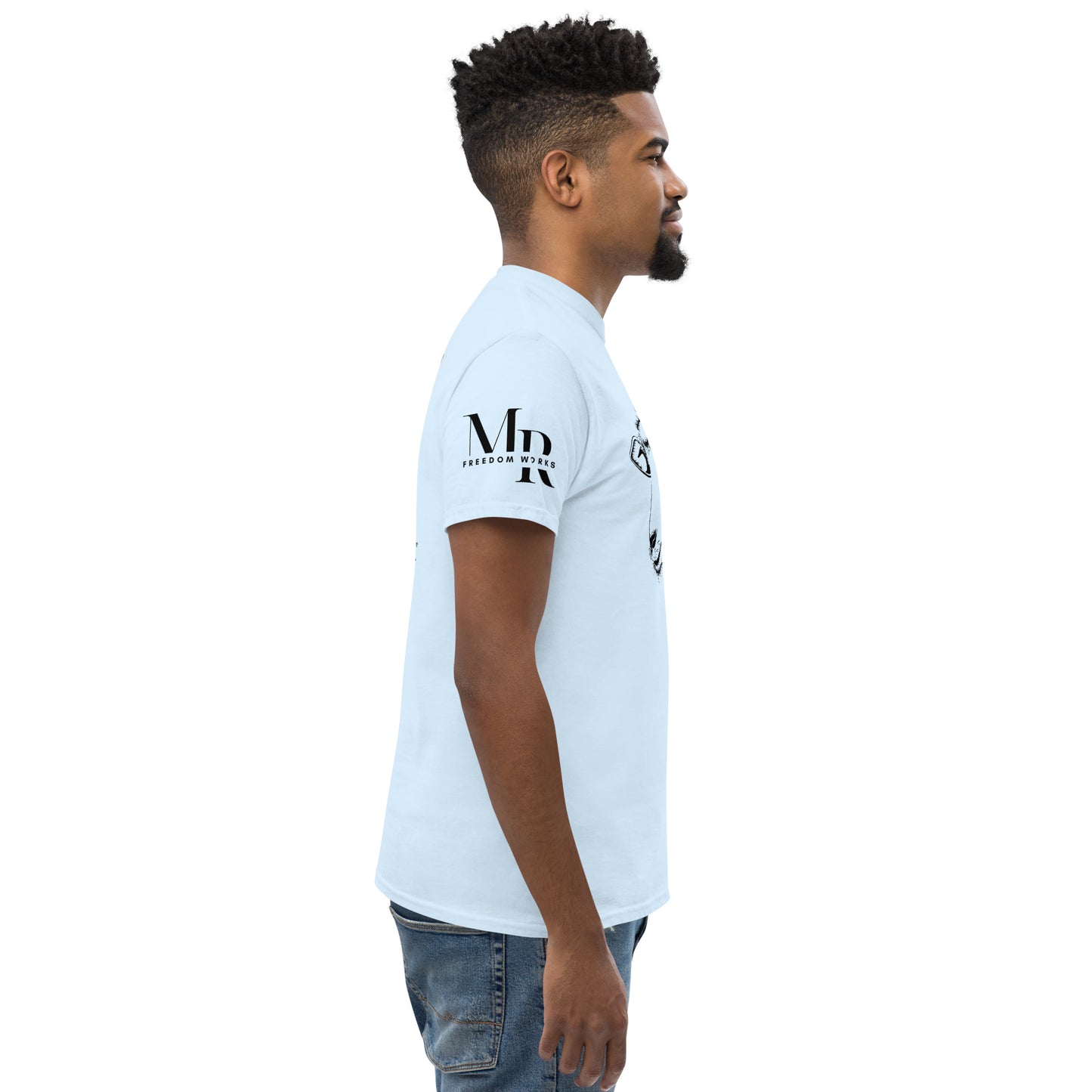 The Good Shepherd Men's classic tee W/Black Print