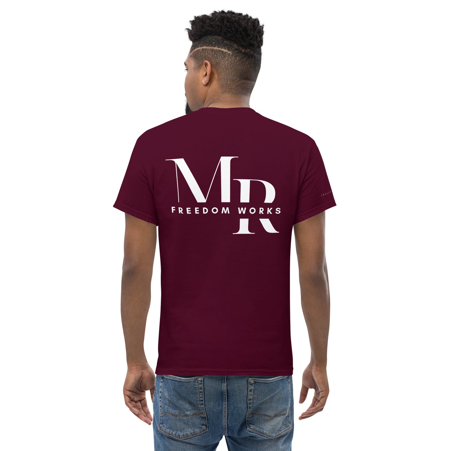 He Is Risen Men's classic tee W/White Print