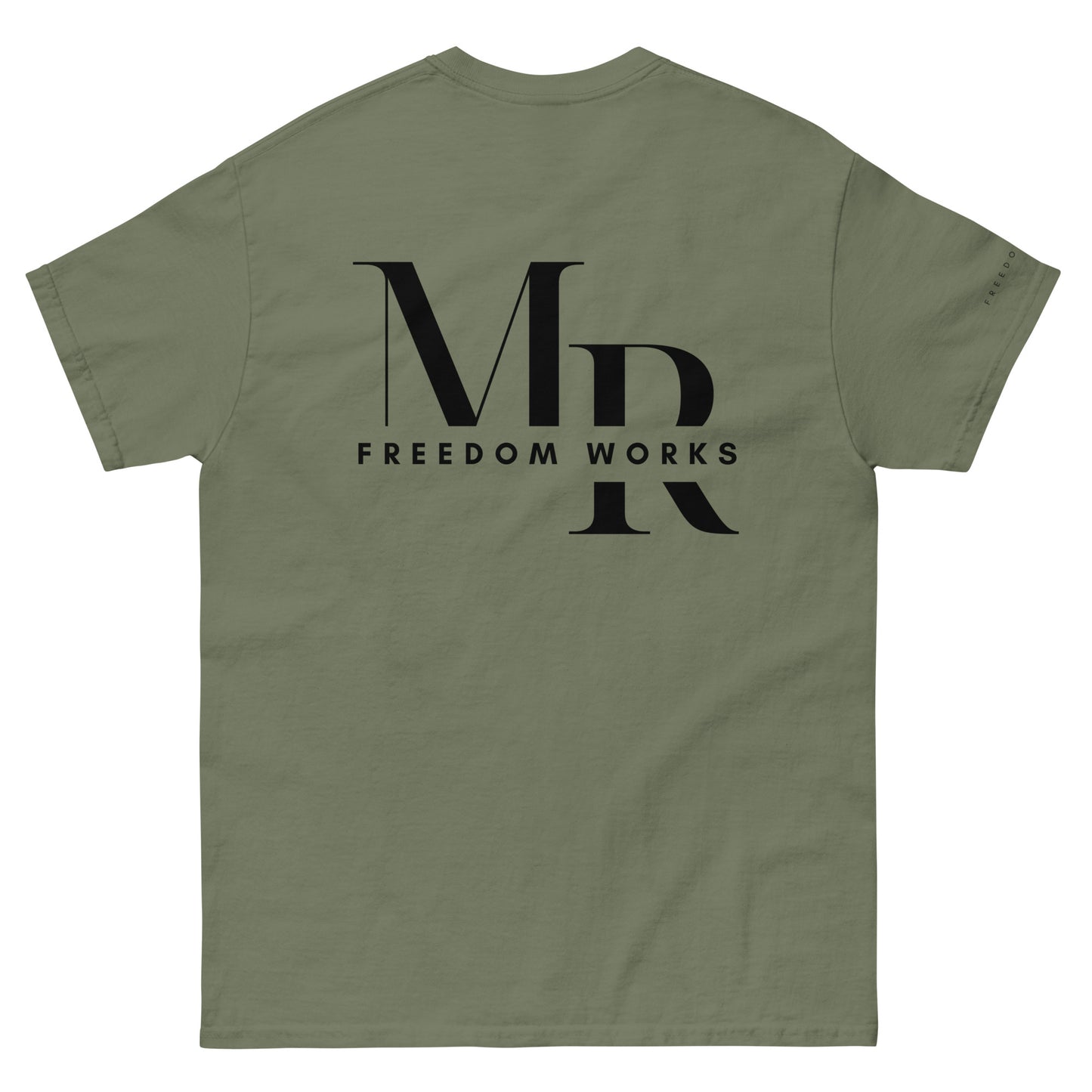 He Is Risen Men's classic tee W/Black Print