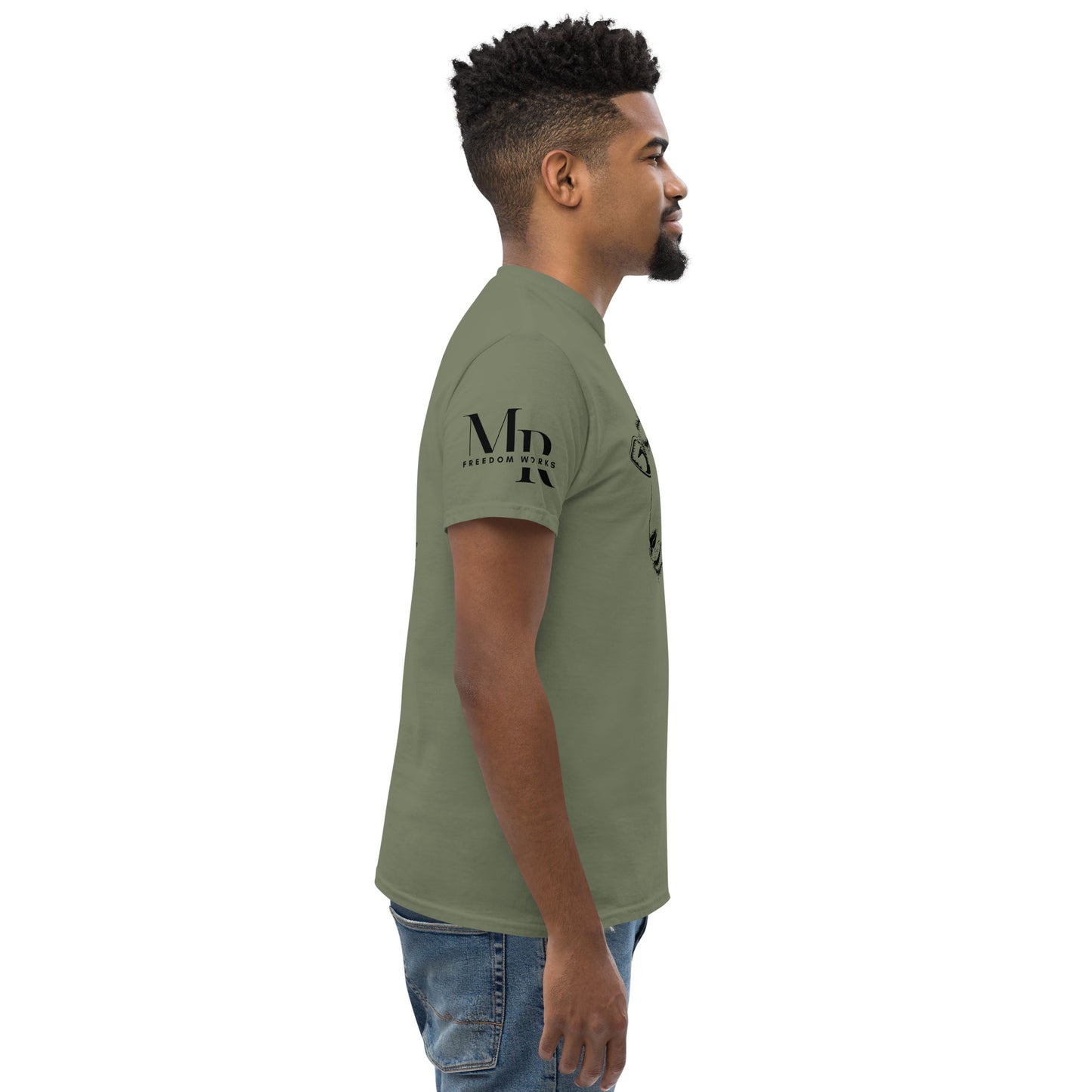 The Good Shepherd Men's classic tee W/Black Print