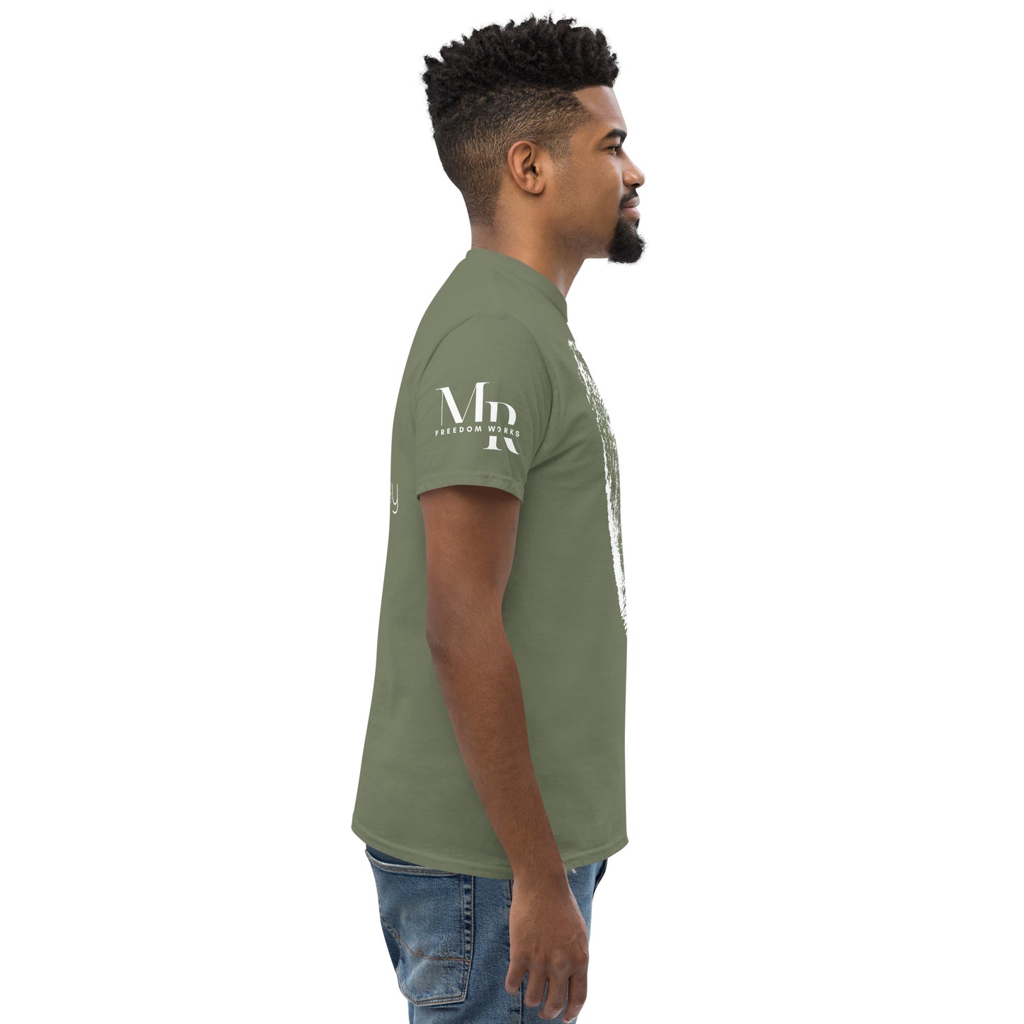 Fearfully And Wonderfully Made Men's classic tee W/White Print