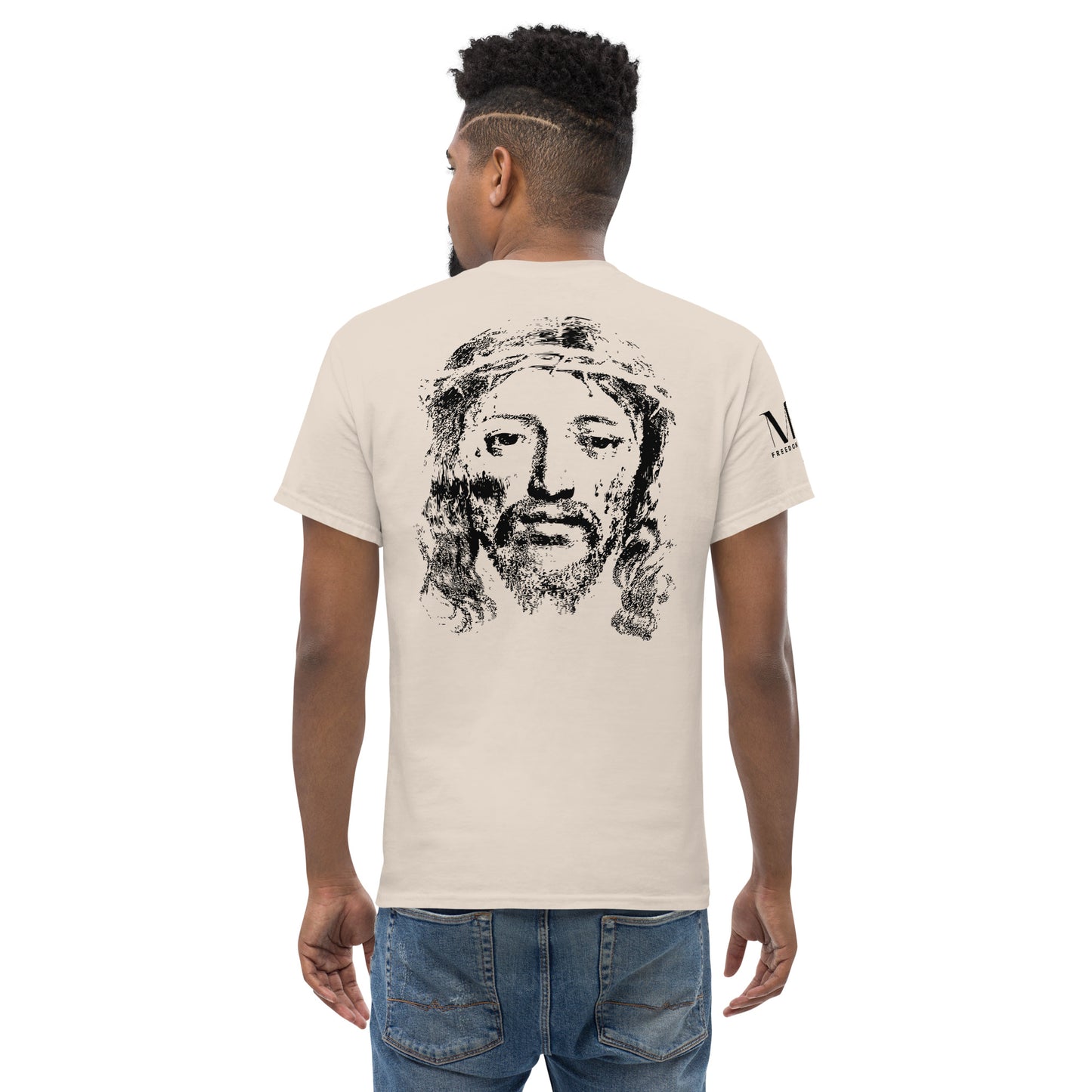 He's Got My Back Men's classic tee W/Black Print