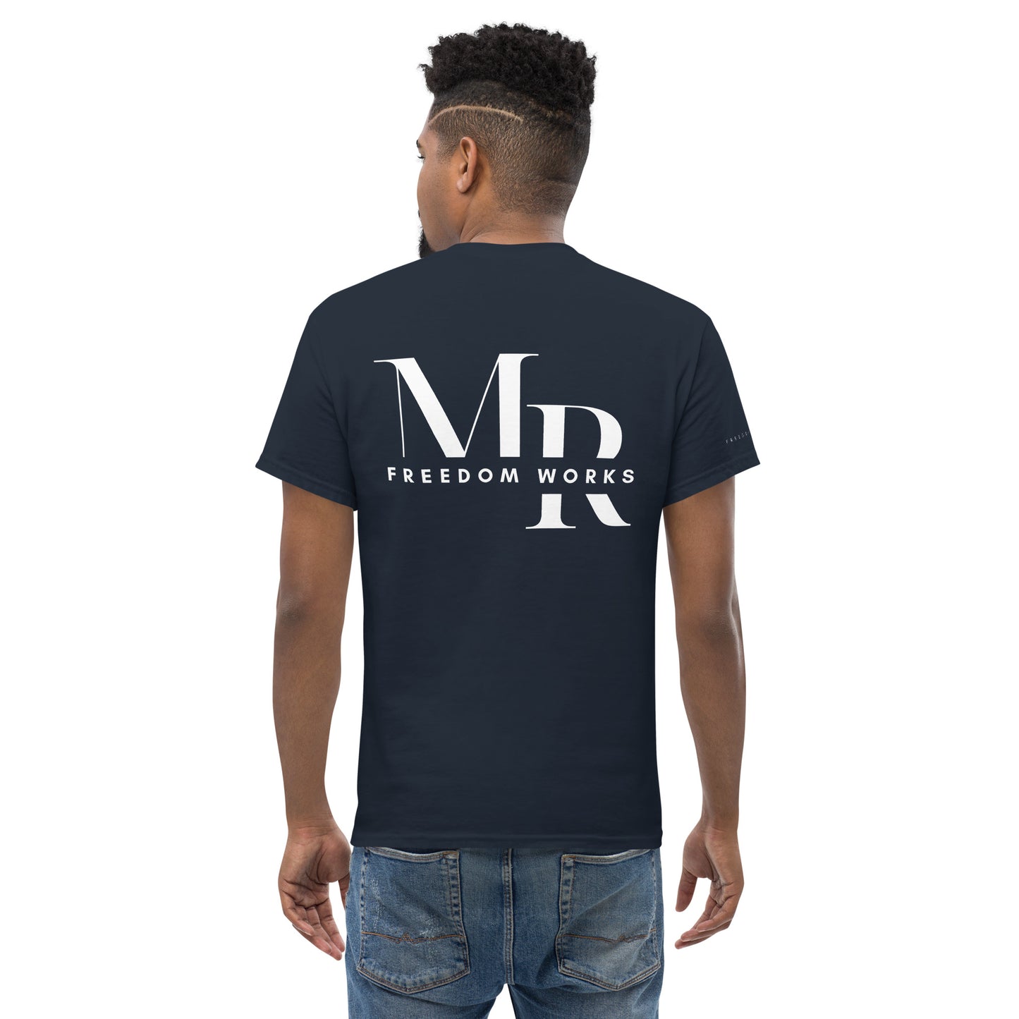 He Is Risen Men's classic tee W/White Print