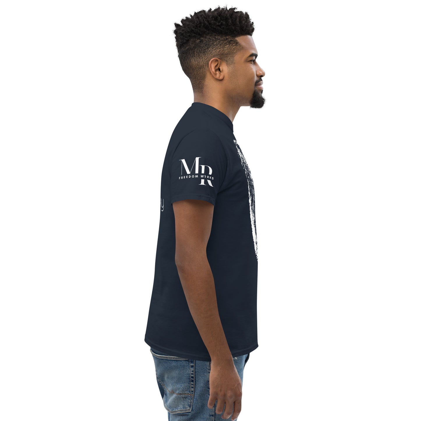Fearfully And Wonderfully Made Men's classic tee W/White Print