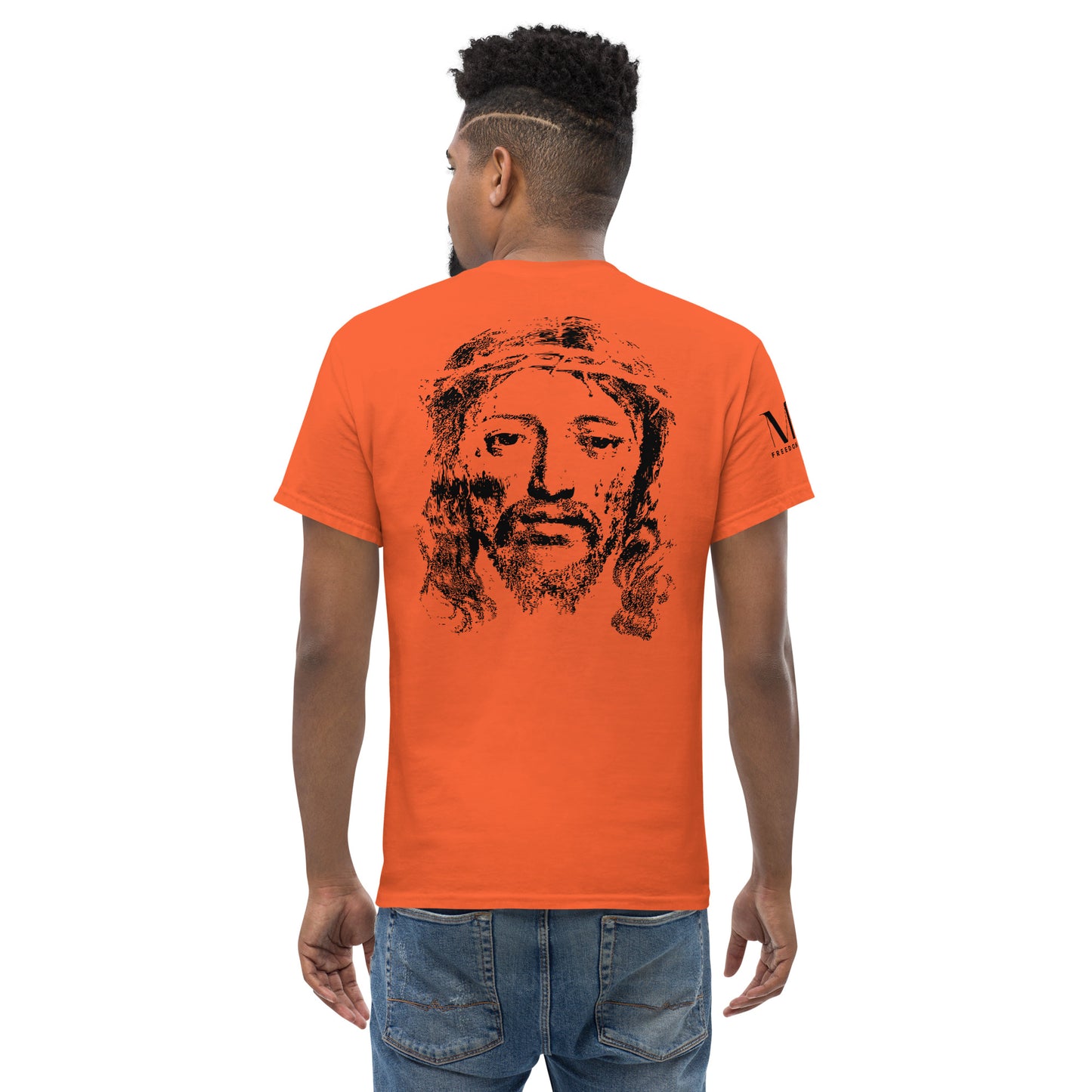 He's Got My Back Men's classic tee W/Black Print