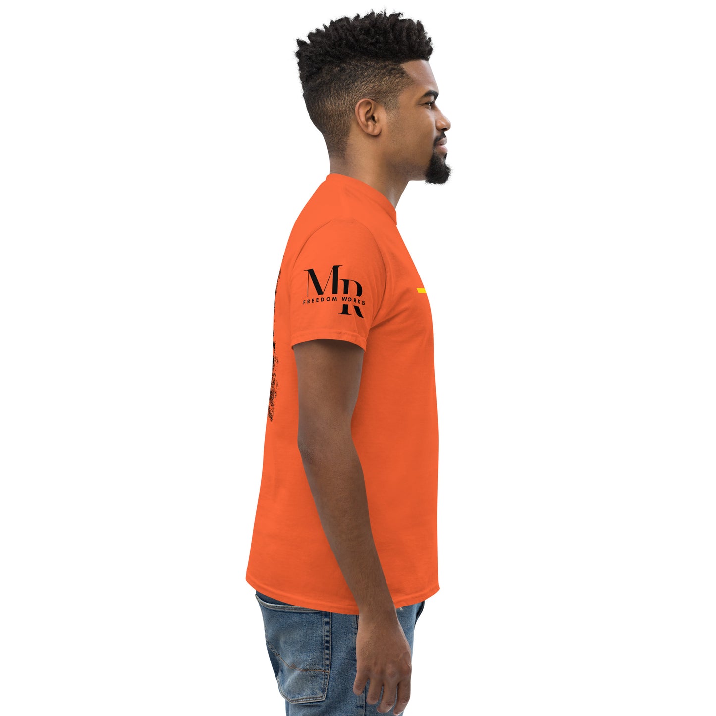 He's Got My Back Men's classic tee W/Black Print