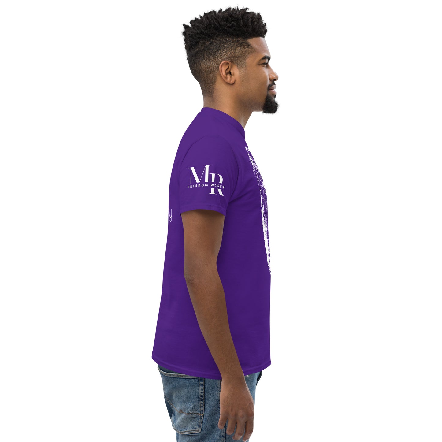 Fearfully And Wonderfully Made Men's classic tee W/White Print