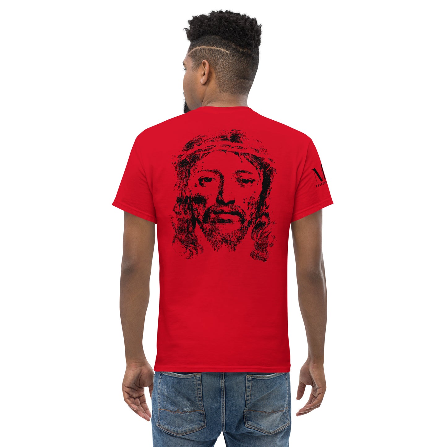He's Got My Back Men's classic tee W/Black Print