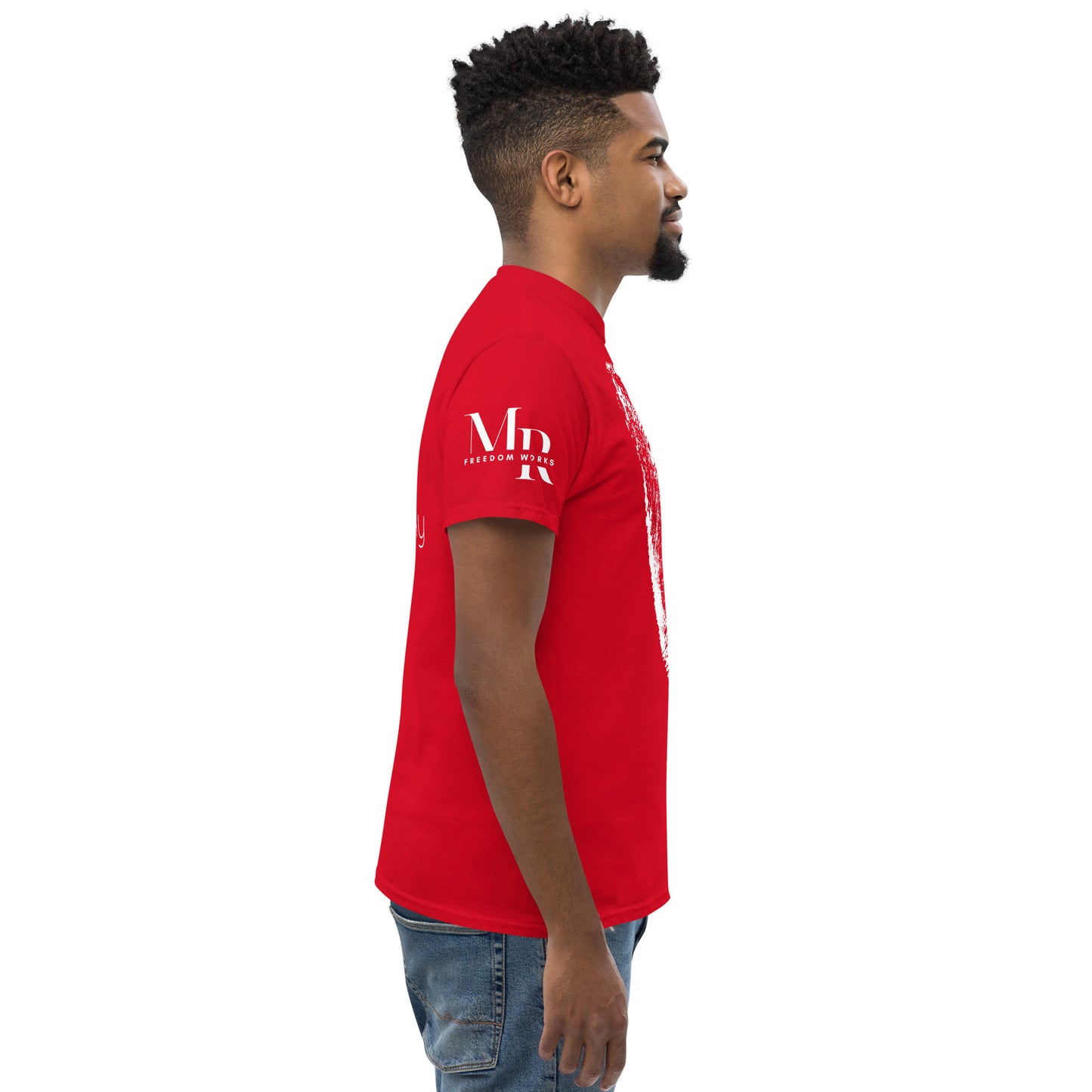 Fearfully And Wonderfully Made Men's classic tee W/White Print