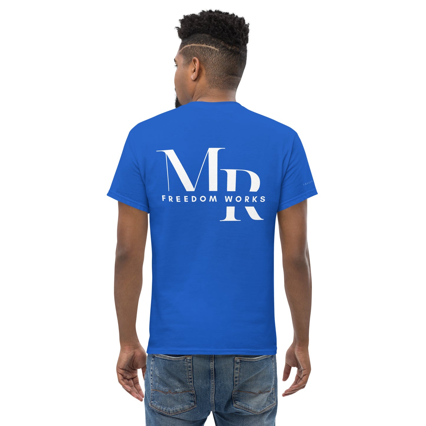 He Is Risen Men's classic tee W/White Print